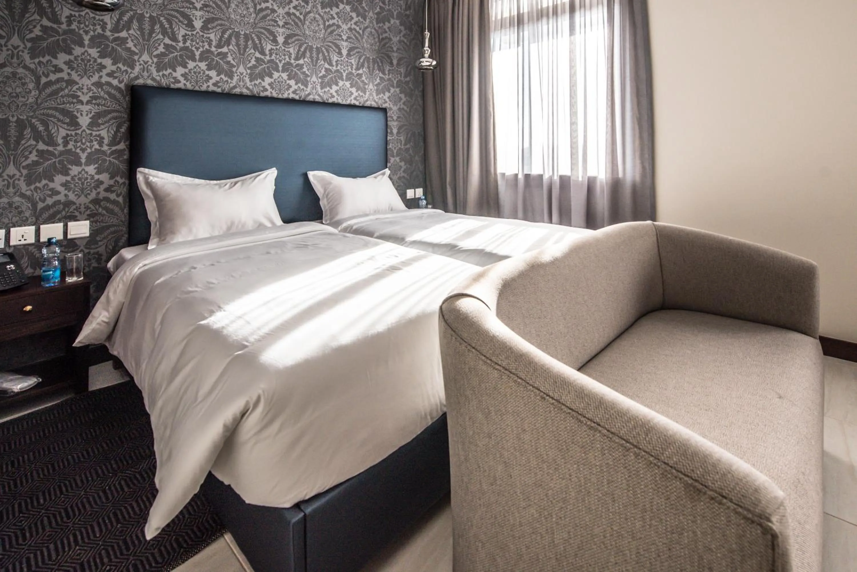 Bedroom, Bed in Glam Hotel Nairobi - Near Westgate Mall, Westlands