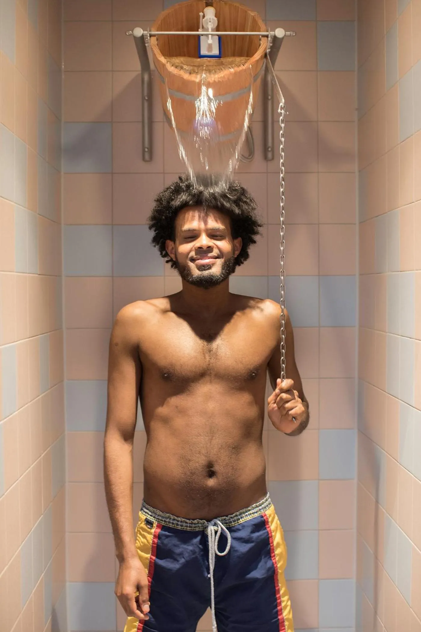 Shower in The Green Elephant Hostel & Spa