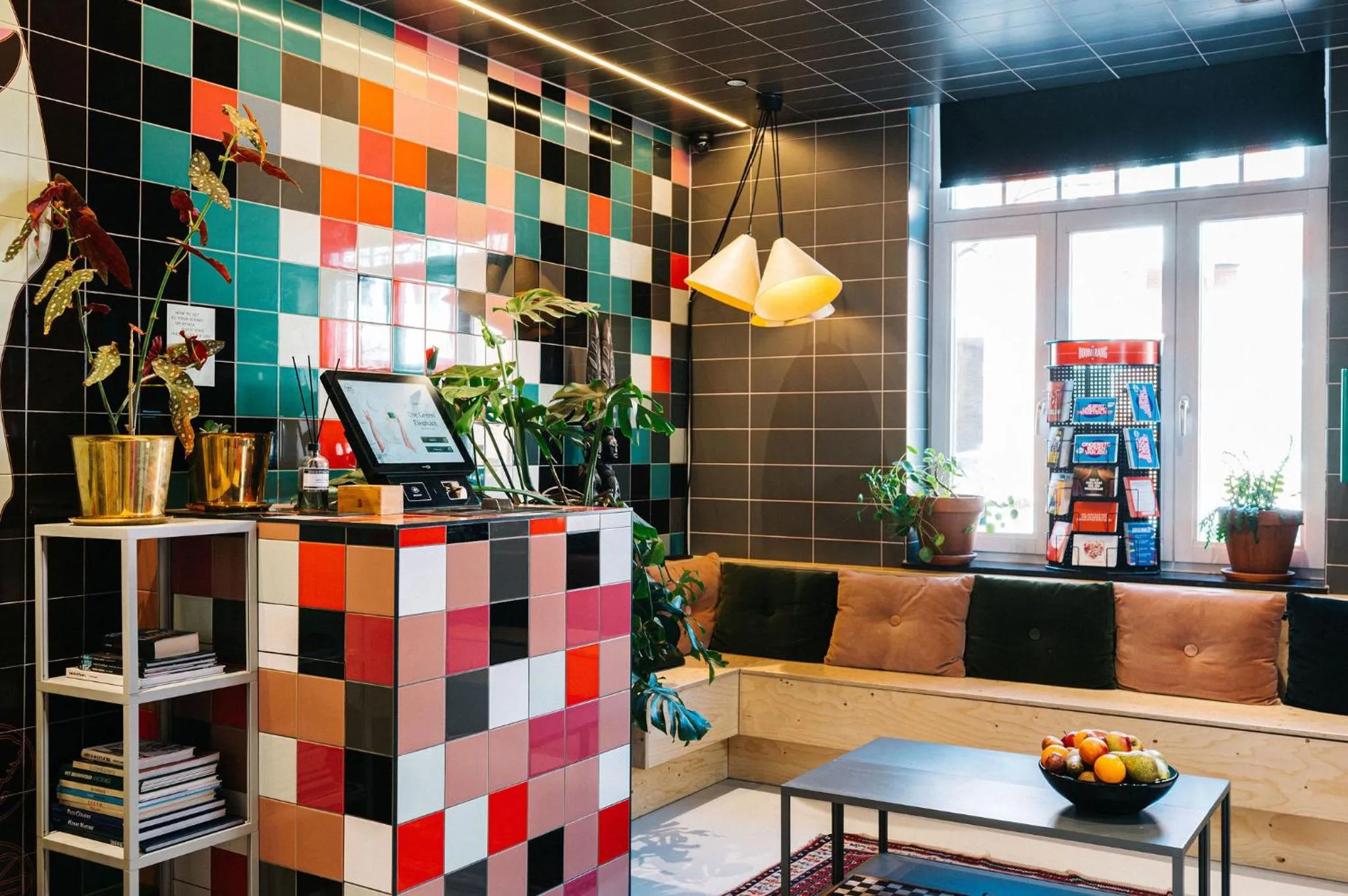 Lobby or reception in The Green Elephant Hostel & Spa