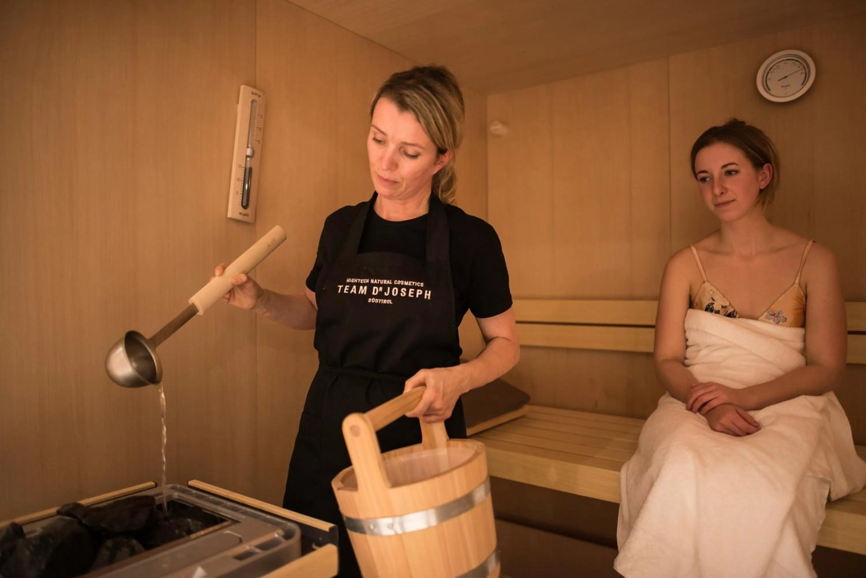 Sauna in The Green Elephant Hostel & Spa