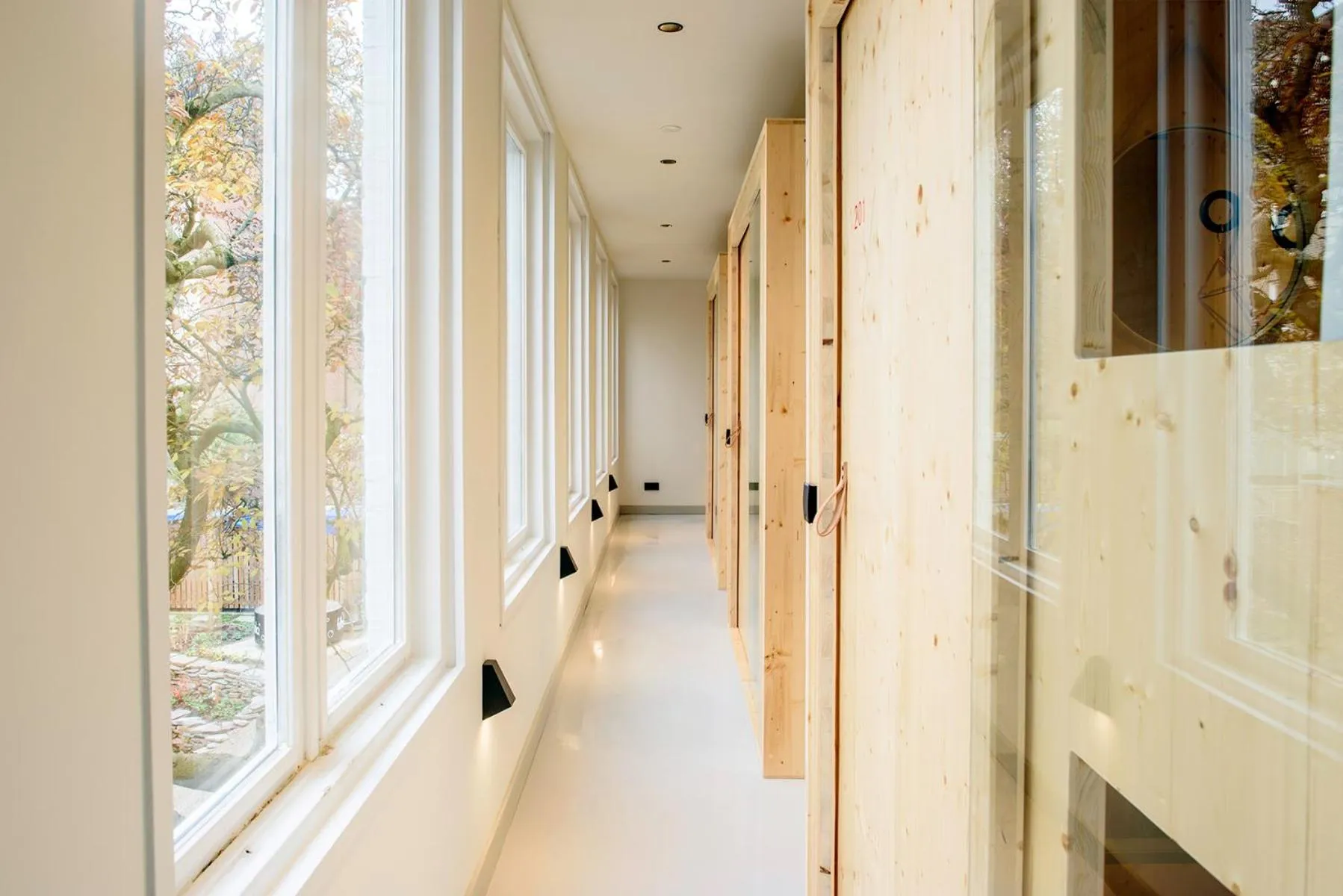 Garden view in The Green Elephant Hostel & Spa