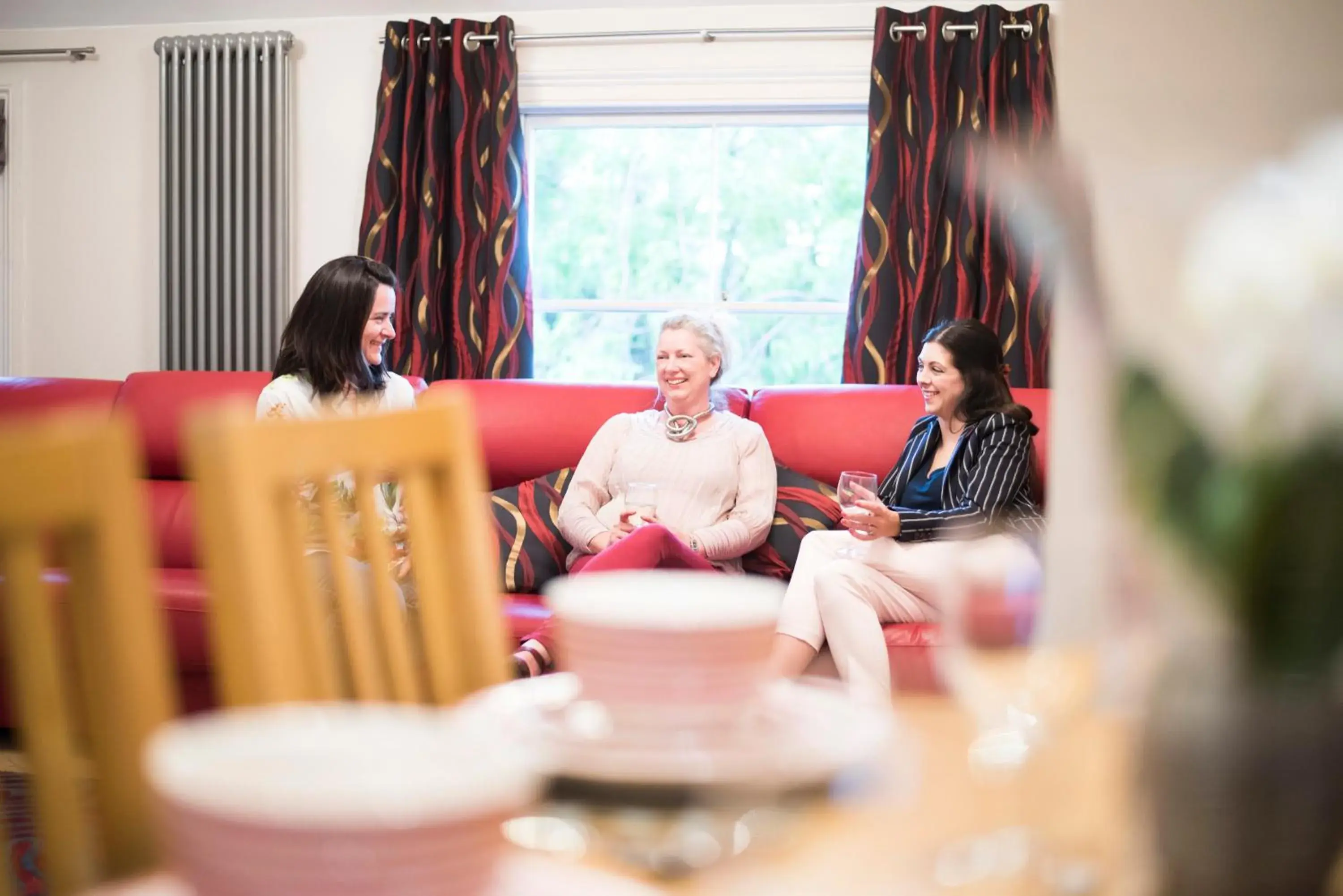 group of guests in Chester Apartments