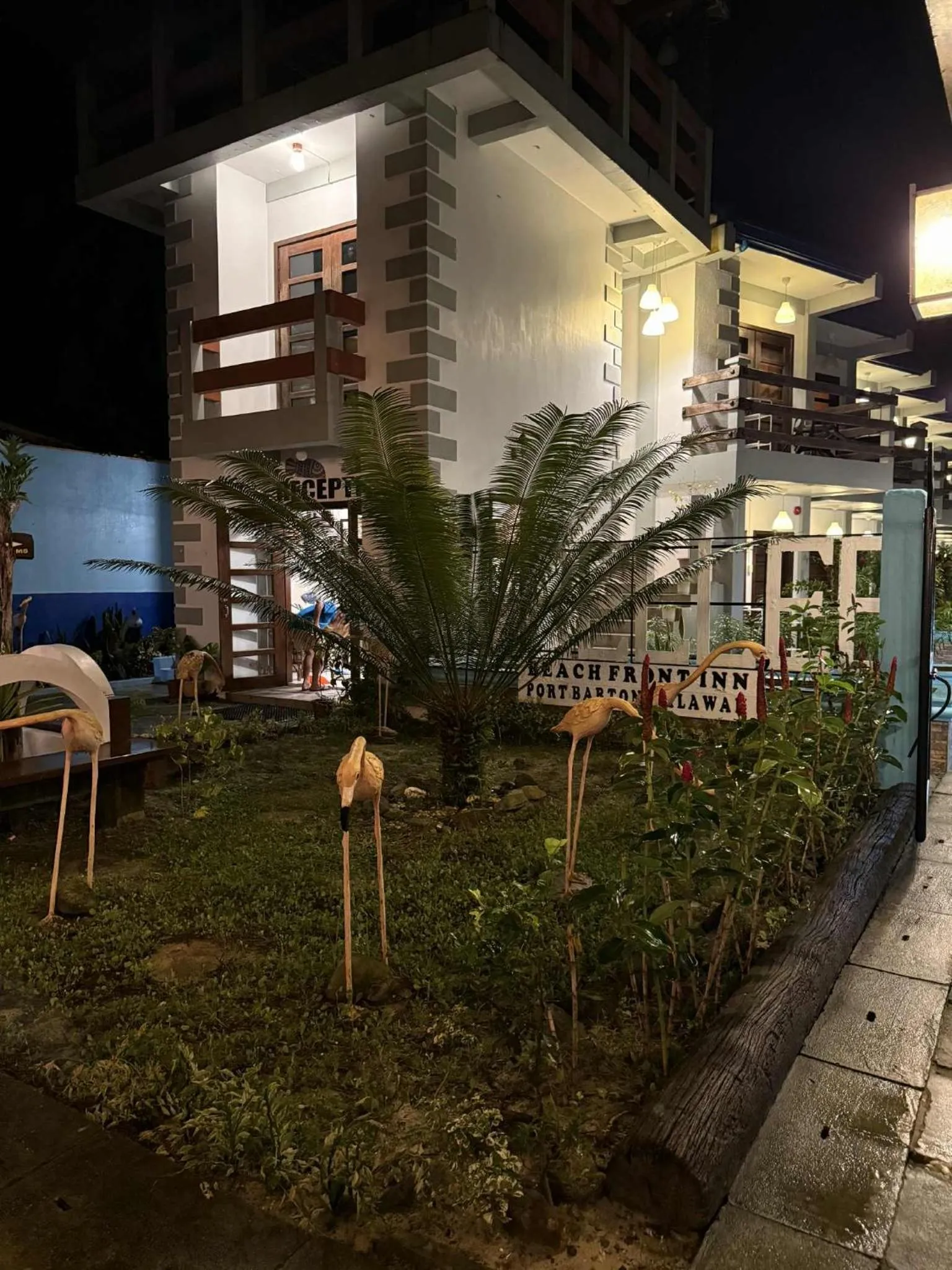 Garden in Ferellee Beach Front Inn