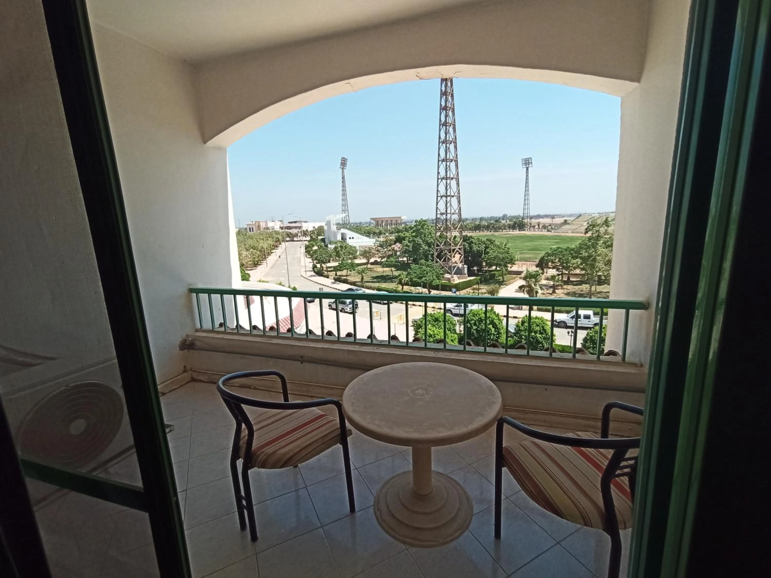 Balcony/Terrace in Assiut Cement Hotel