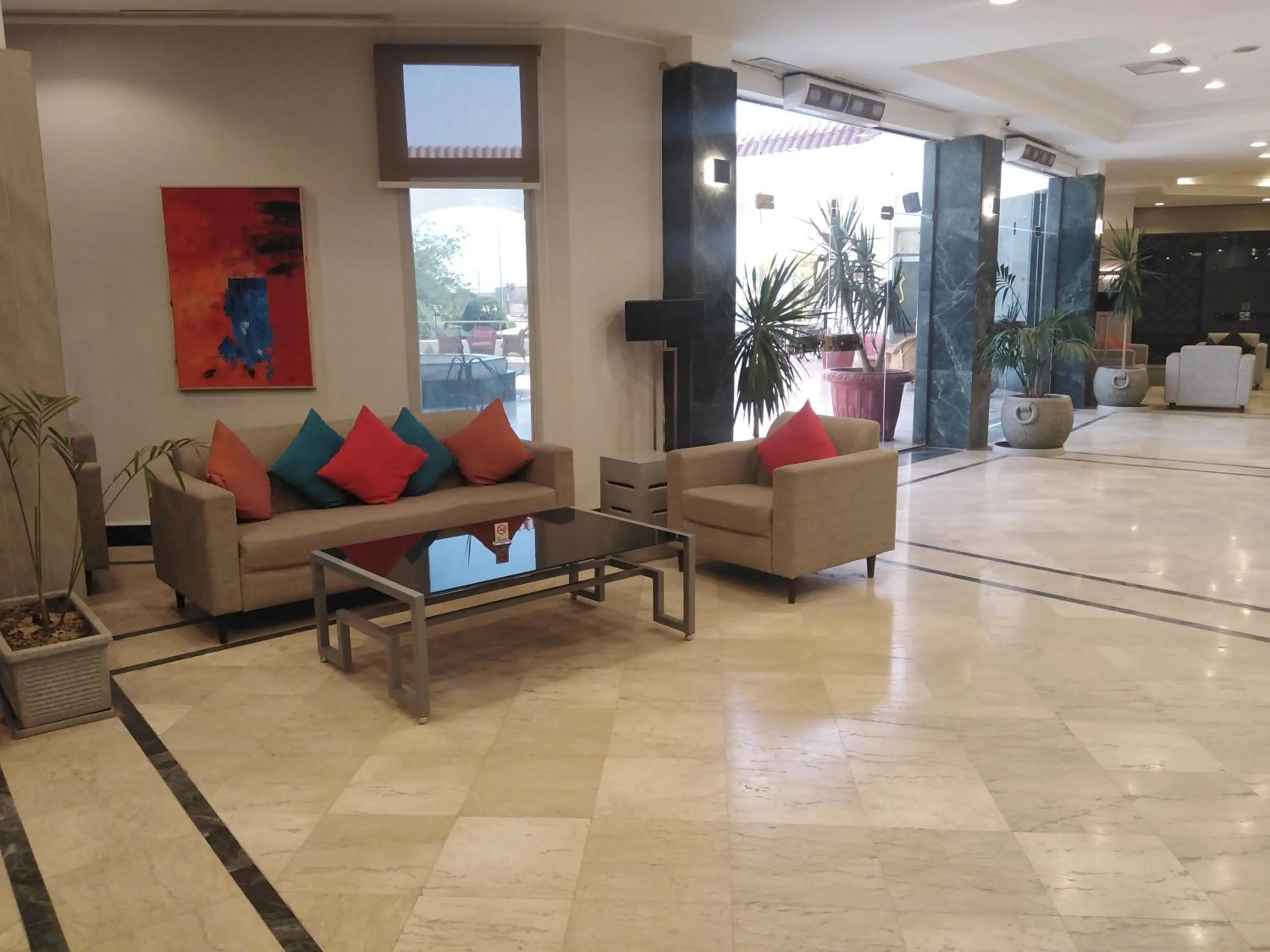 Lobby or reception in Assiut Cement Hotel