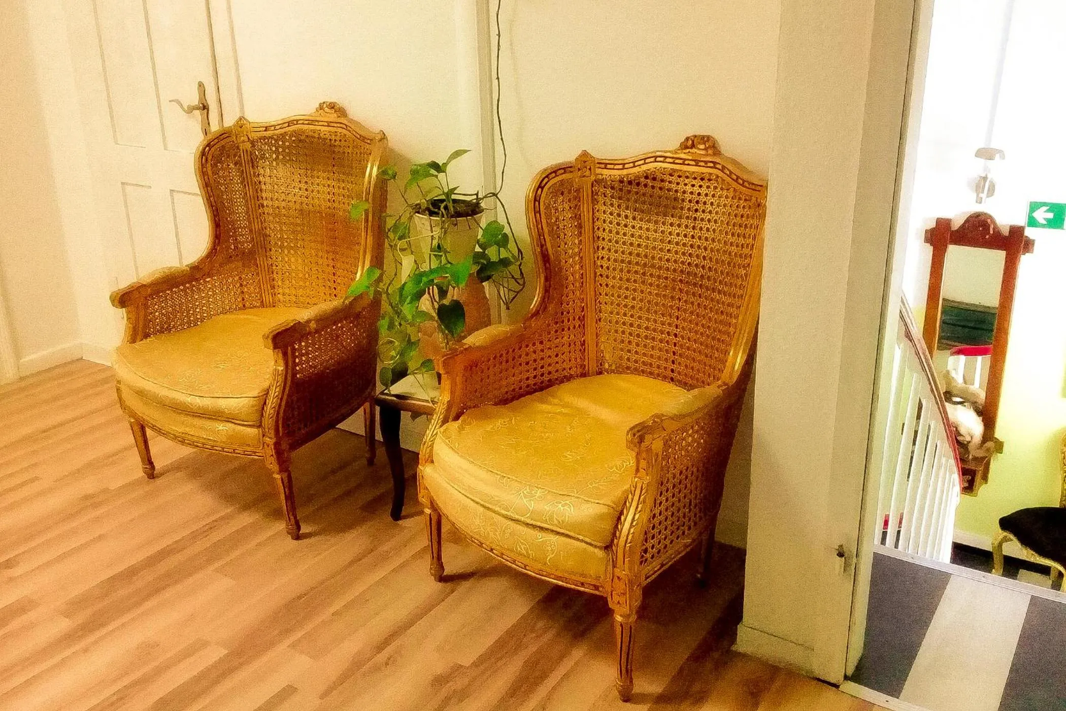 Seating area in A&S Ferienwohnungen Koblenzer Strasse