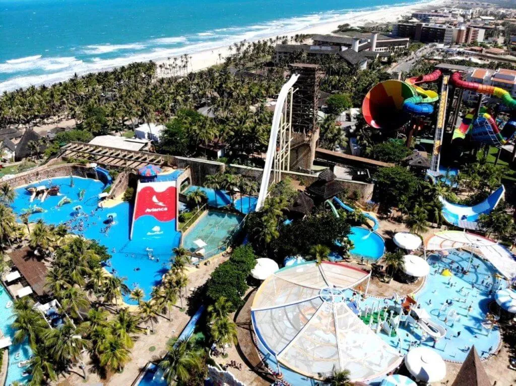 Aqua park in Hotel & Pousada Italia Beach - Porto Das Dunas