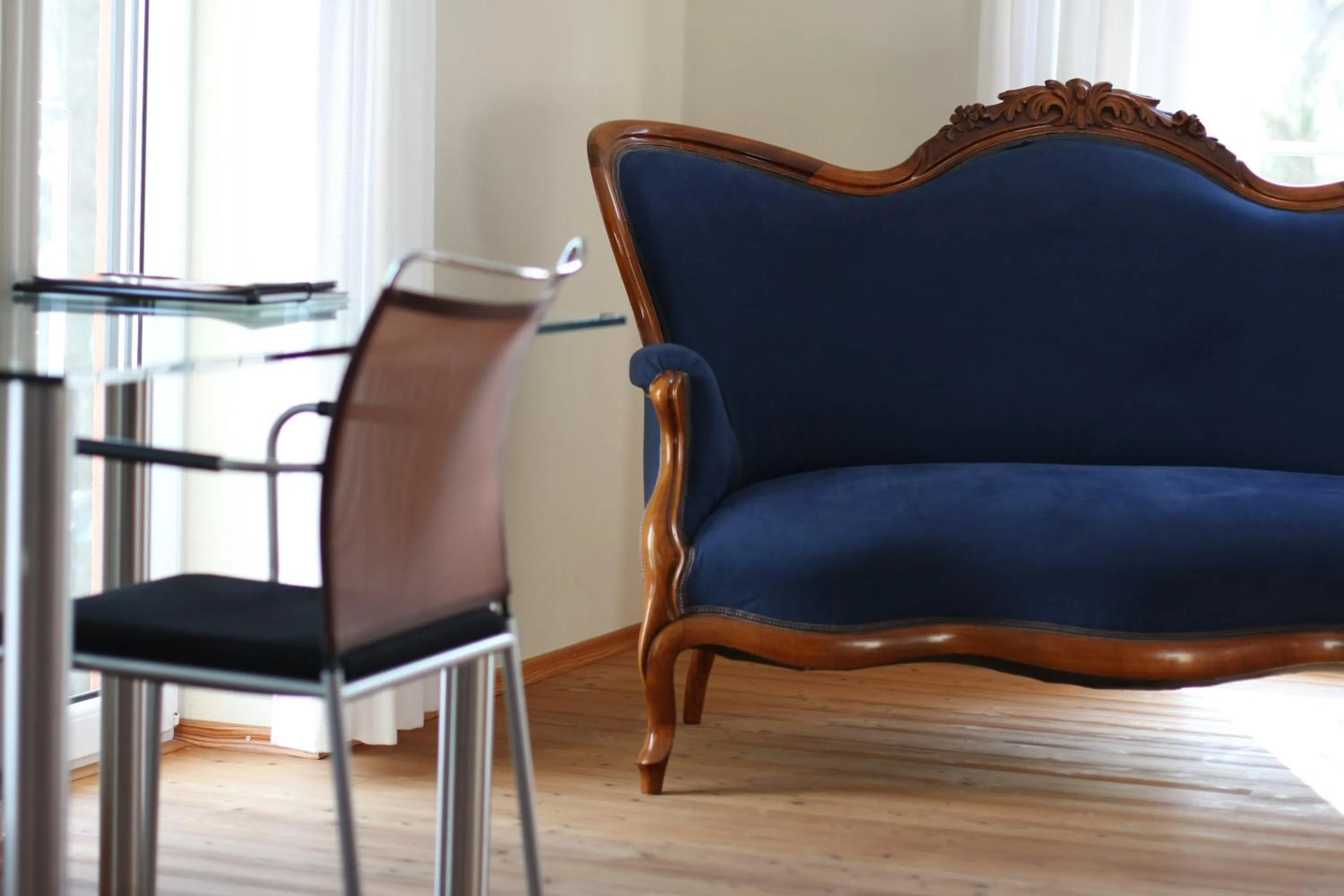 Seating area in Hotel Zapa