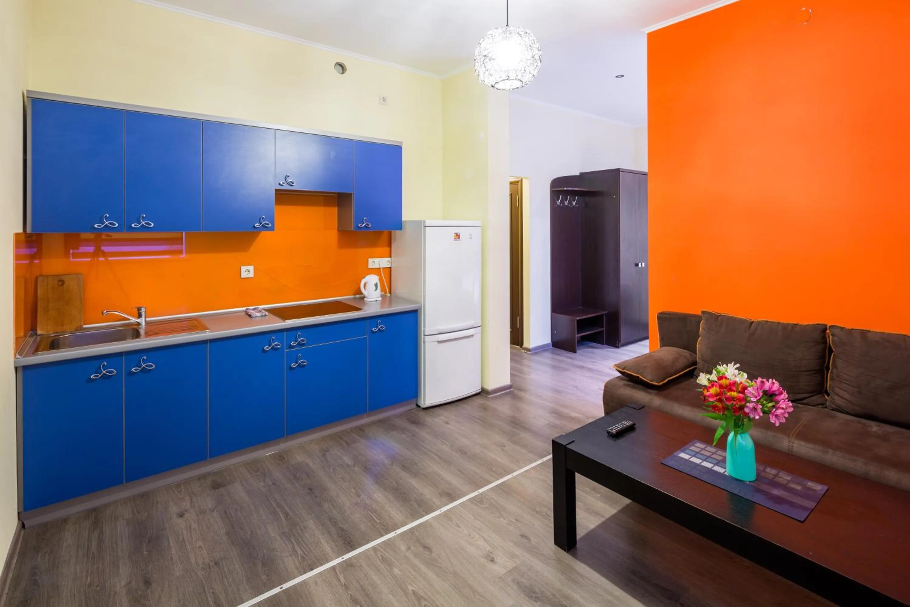 Kitchen or kitchenette in Apartment Fedkovycha