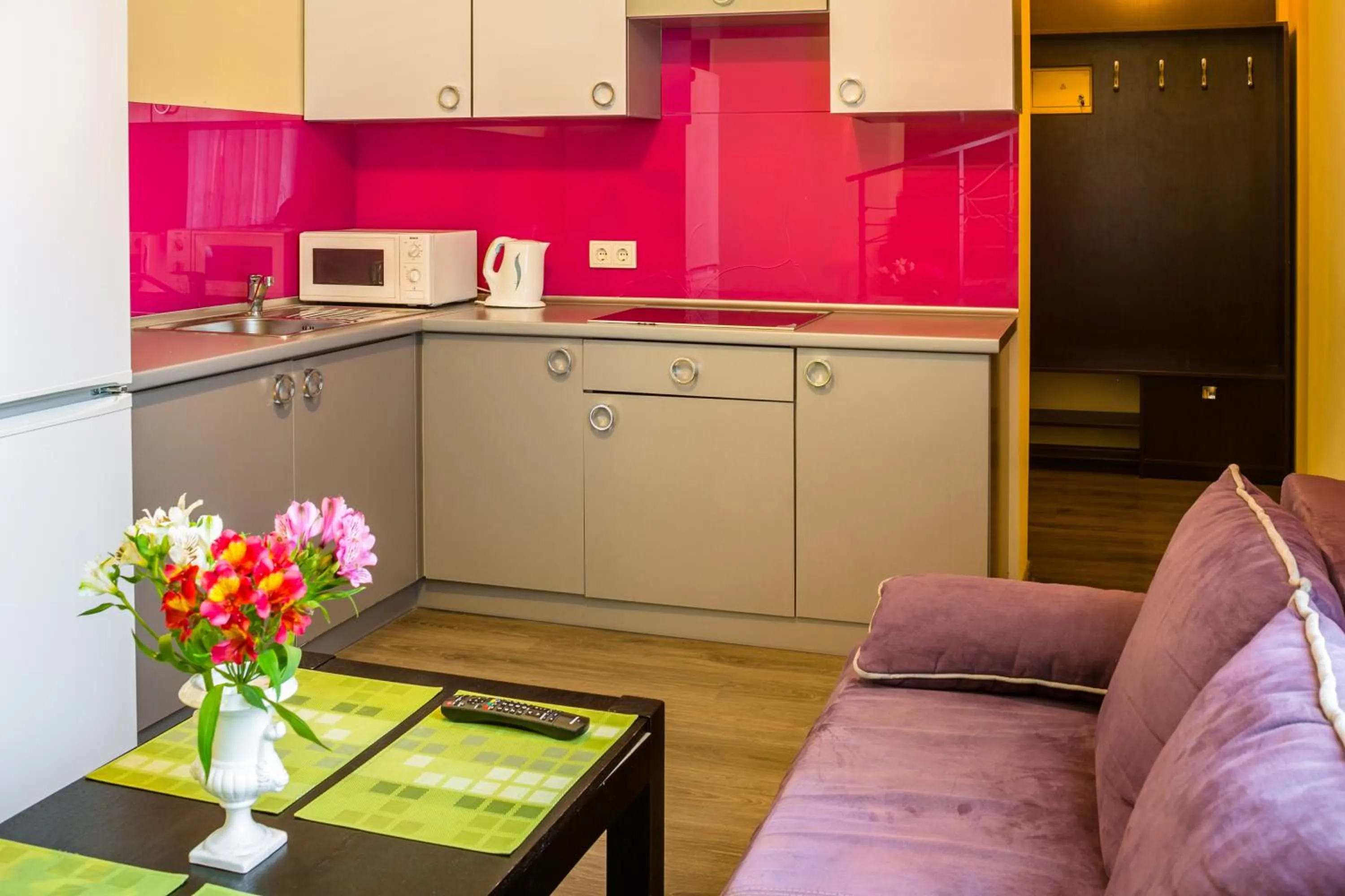 Kitchen or kitchenette in Apartment Fedkovycha