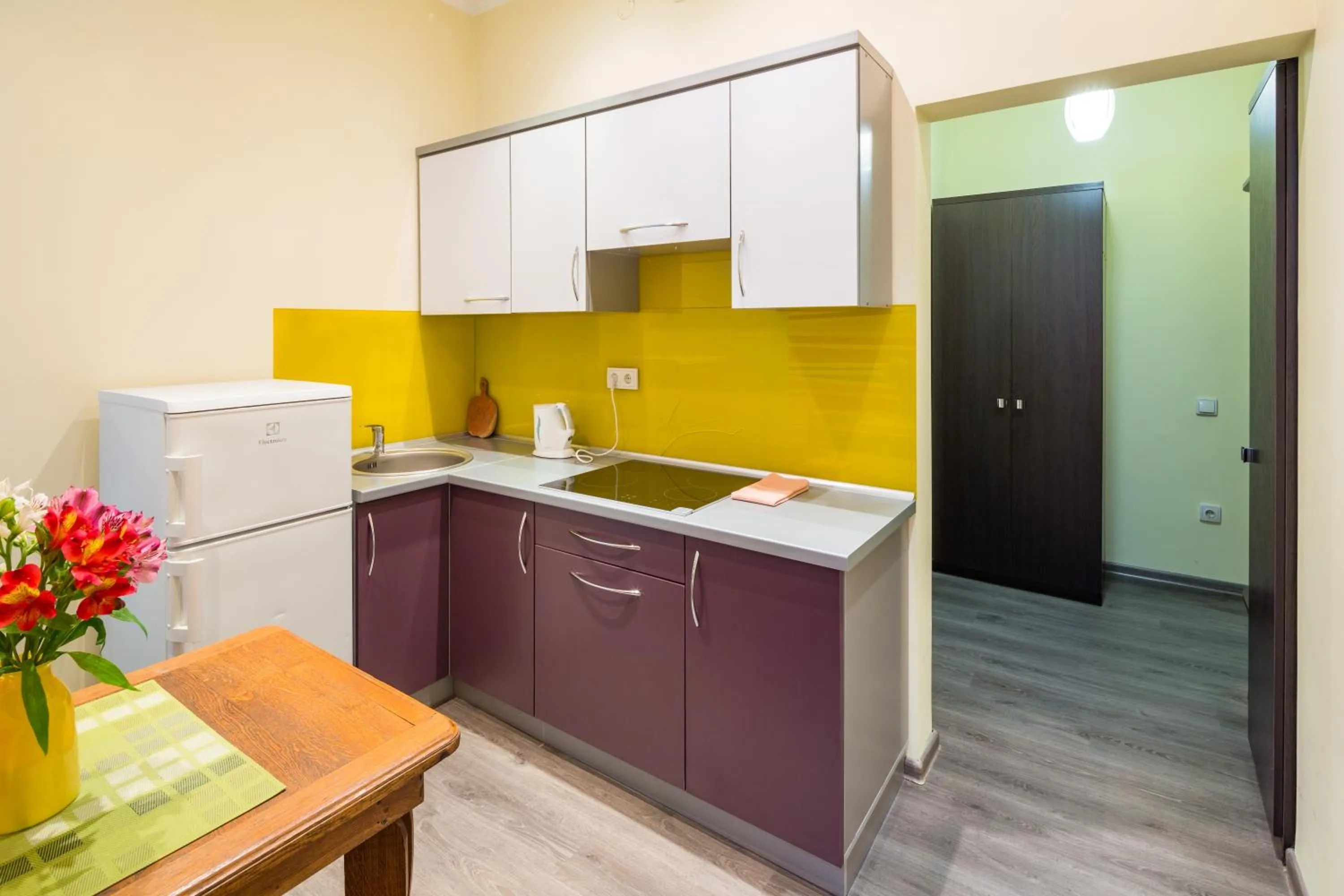 Kitchen or kitchenette in Apartment Fedkovycha