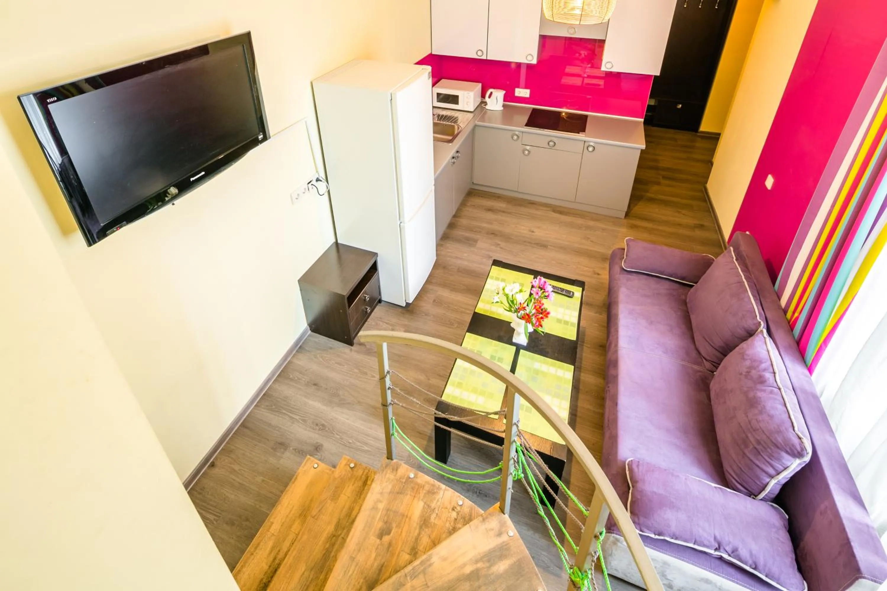 Kitchen or kitchenette in Apartment Fedkovycha