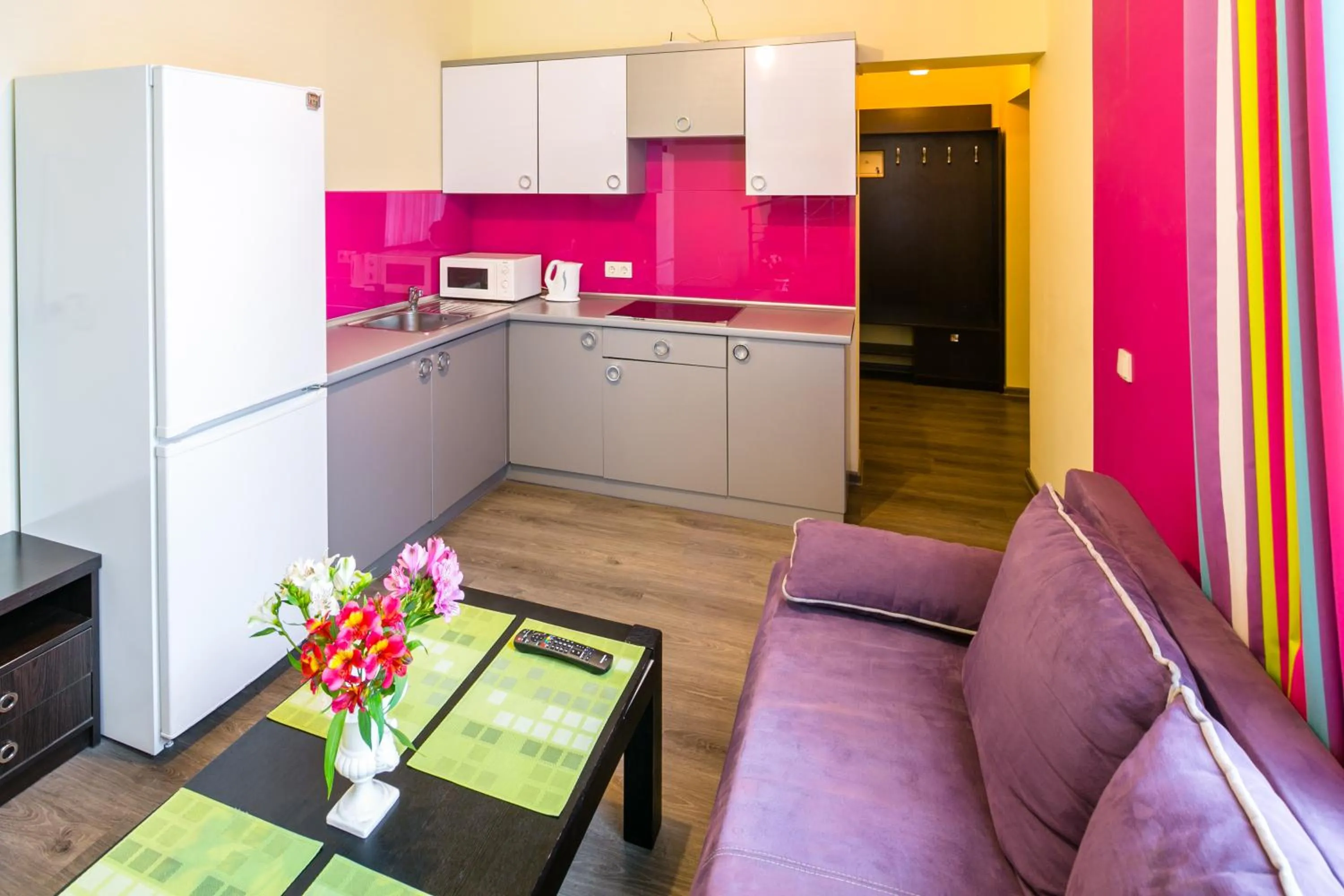 Kitchen or kitchenette in Apartment Fedkovycha