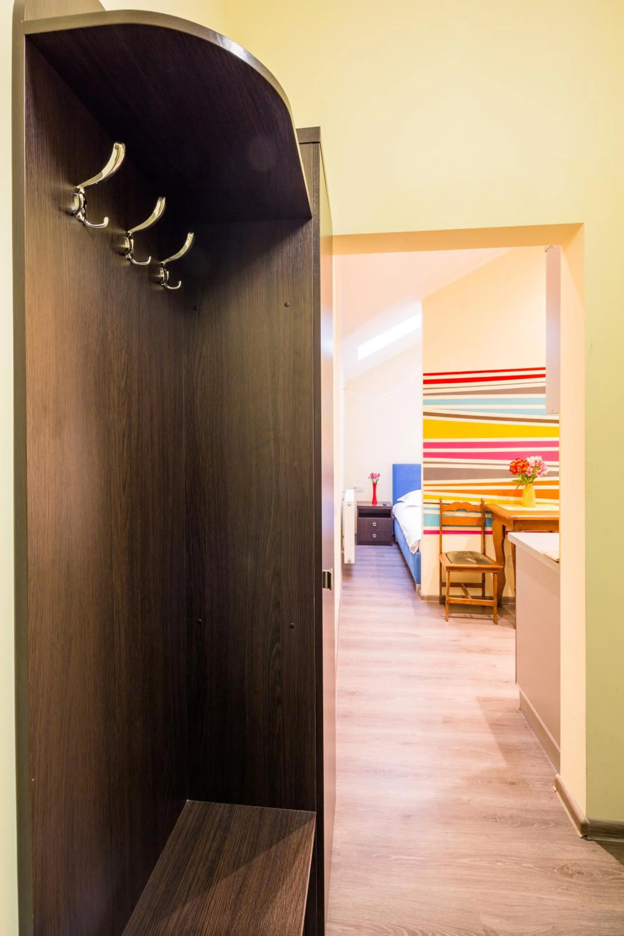 Photo of the whole room, Bed in Apartment Fedkovycha