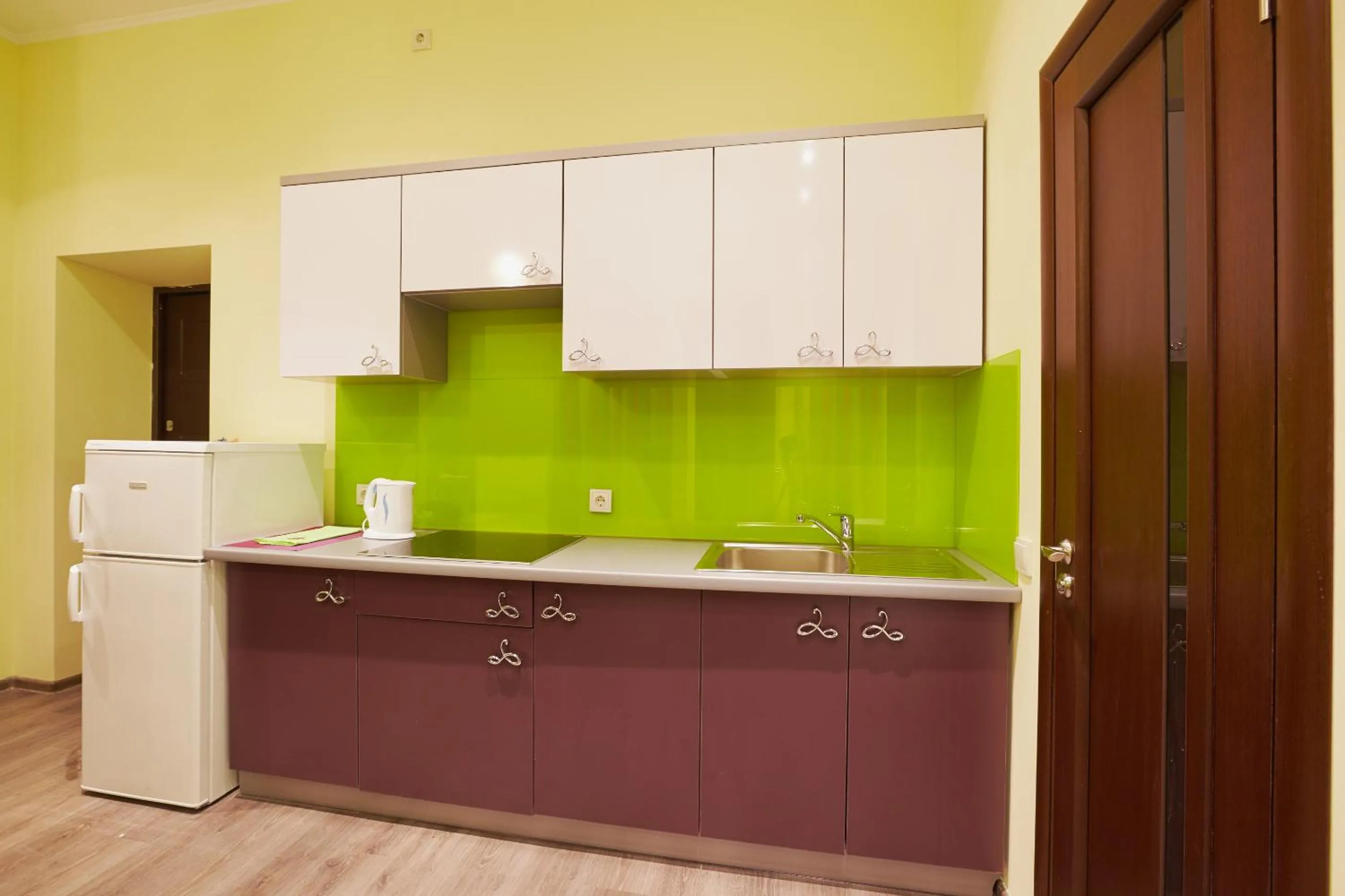 Kitchen or kitchenette in Apartment Fedkovycha