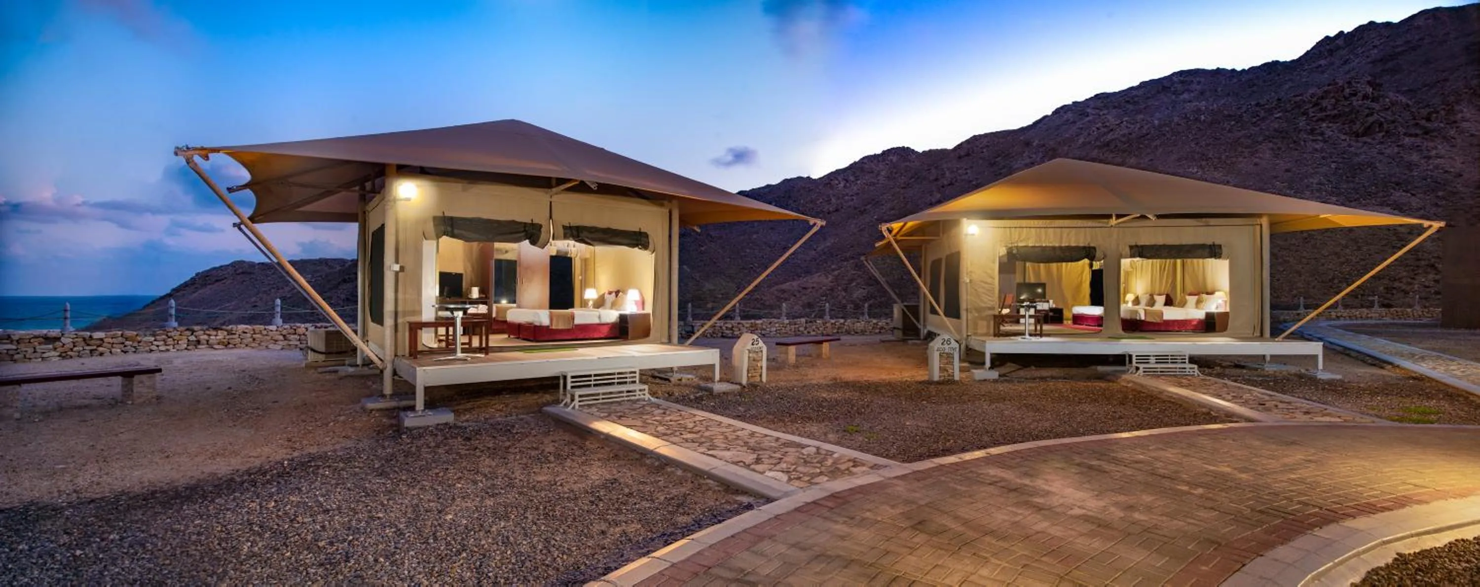 Facade/entrance in Ras Al Jinz Turtle Reserve