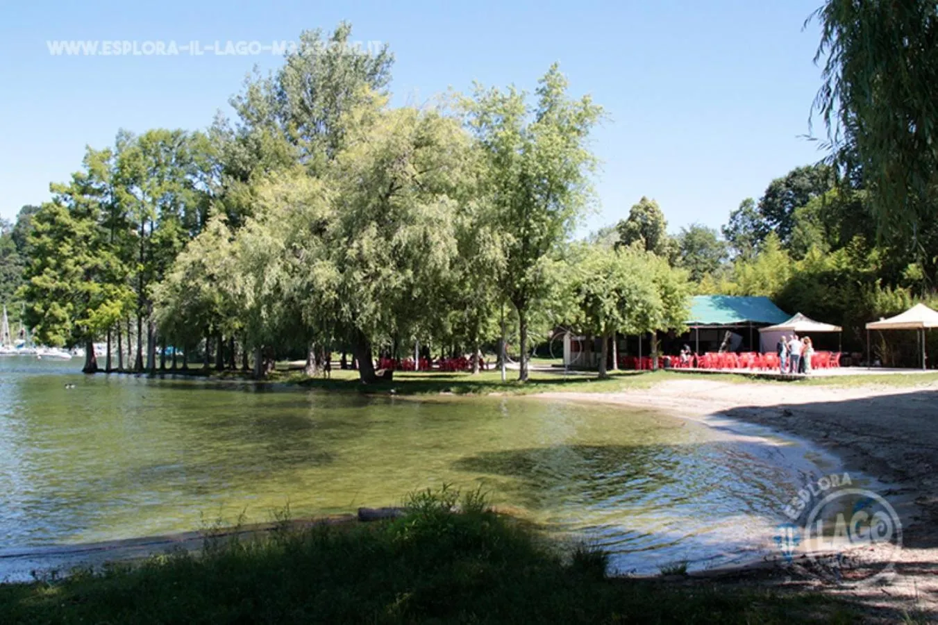 Beach in Villa Magnolia Lago Maggiore