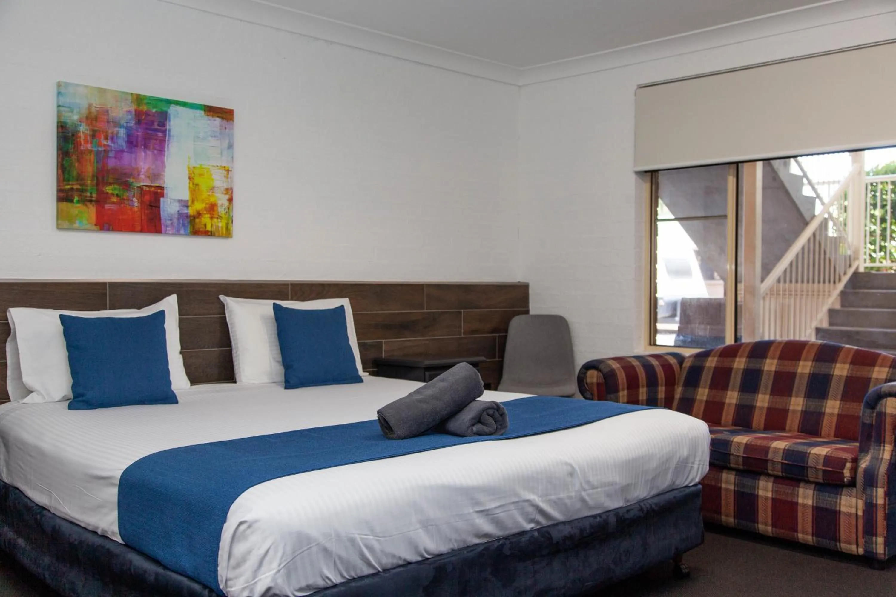 Bed in Matilda Motor Inn