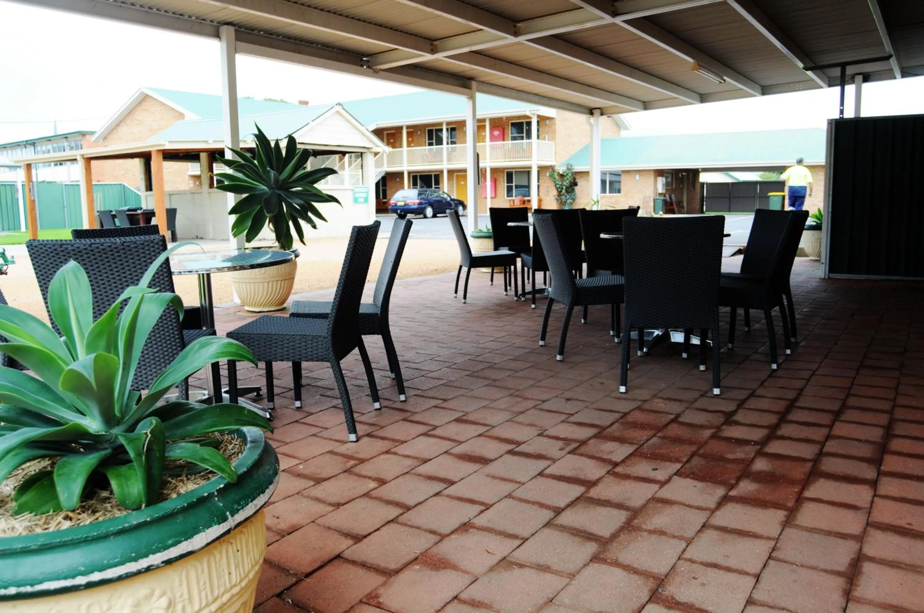 Balcony/Terrace in Matilda Motor Inn