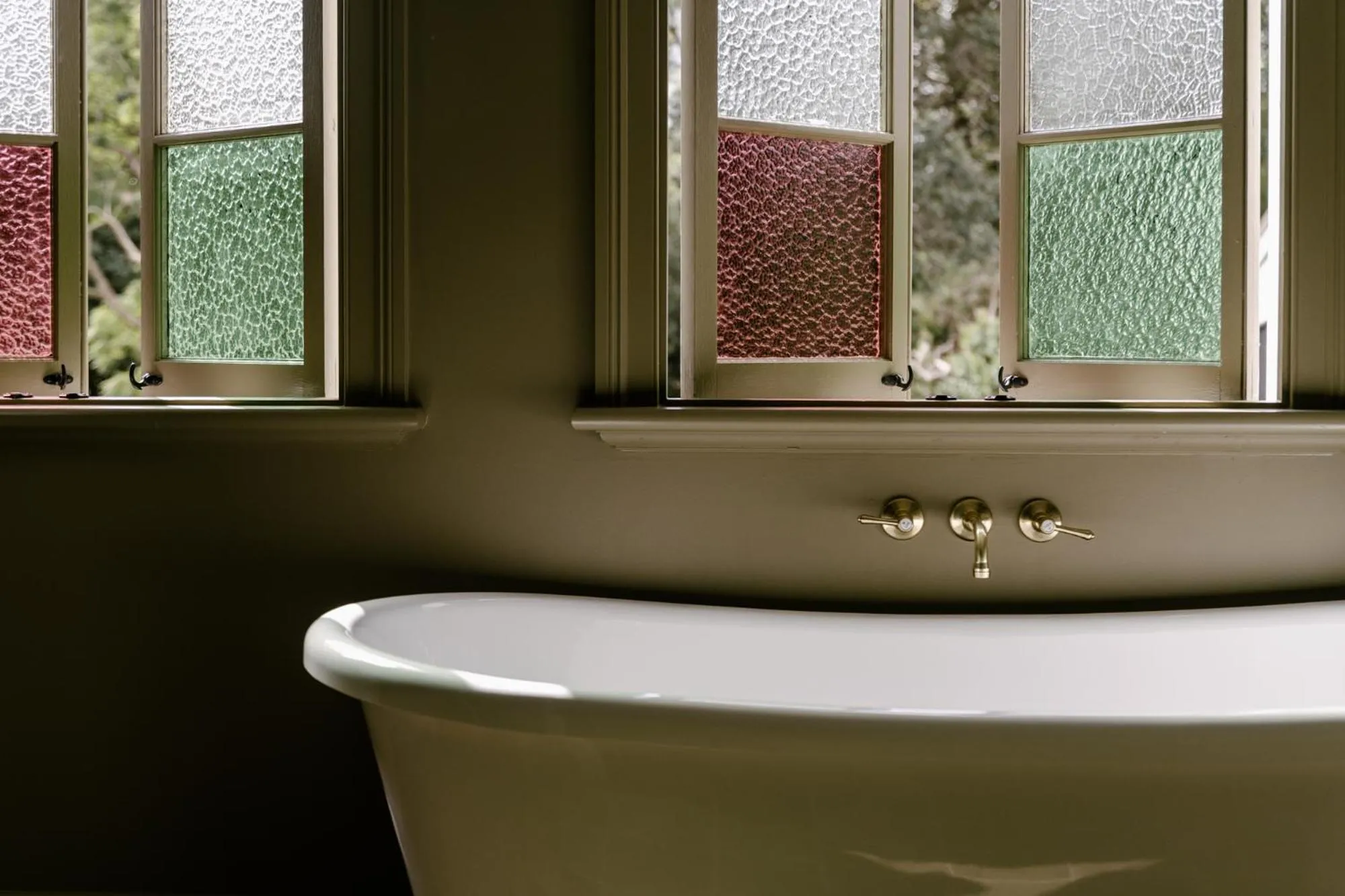Bathroom in Maleny Lodge