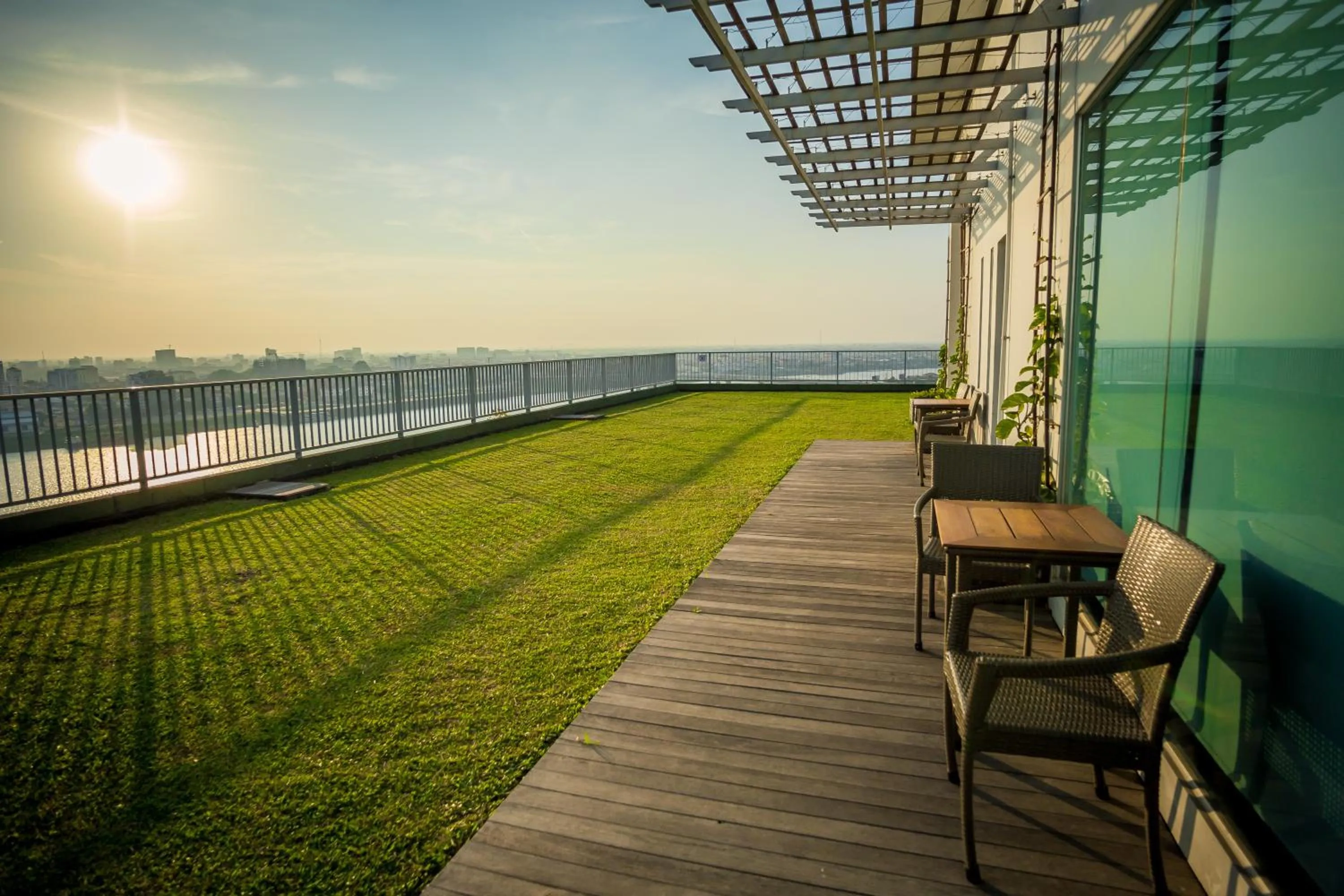 Balcony/Terrace in Bellevue Serviced Apartments
