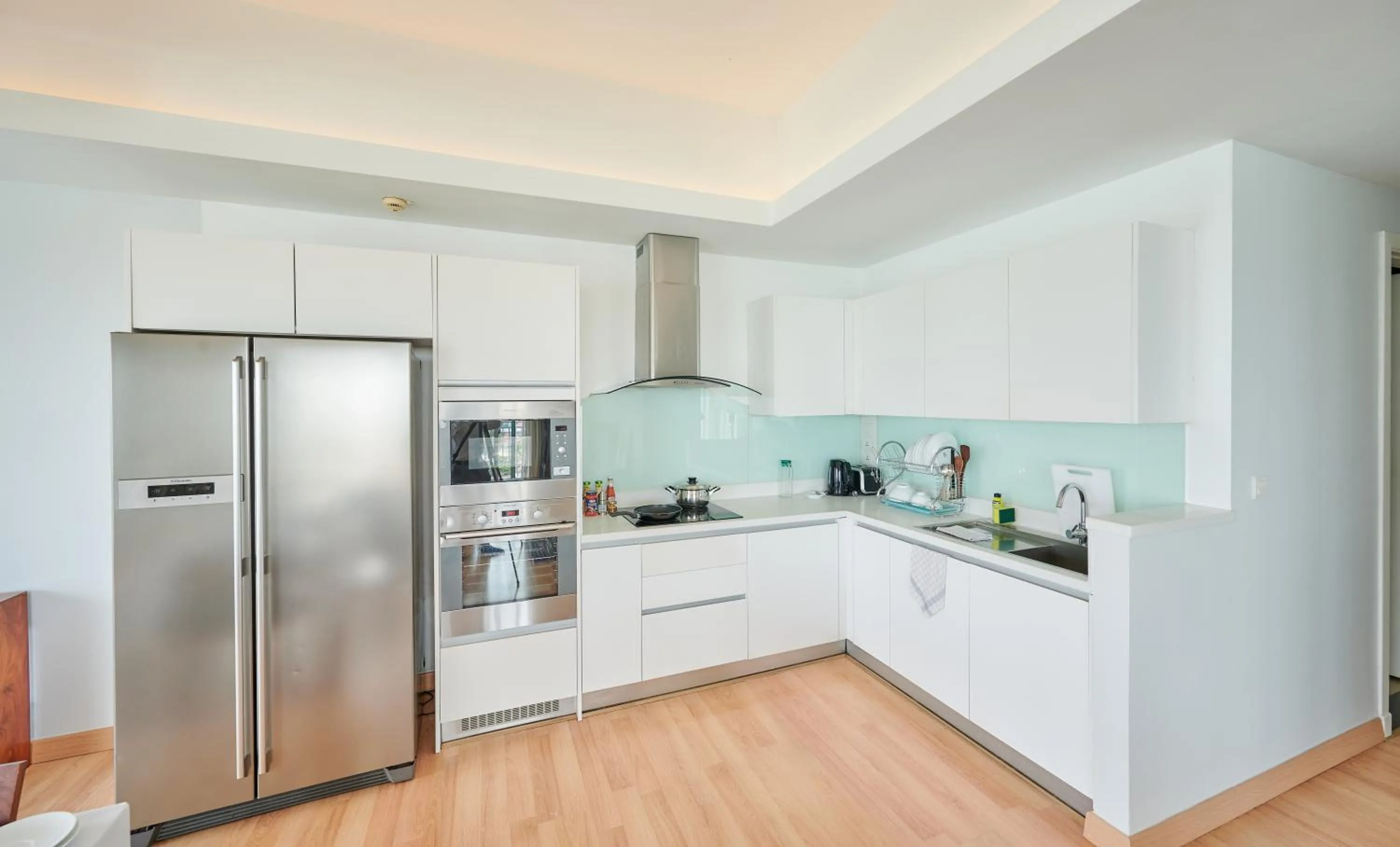 Kitchen or kitchenette in Bellevue Serviced Apartments