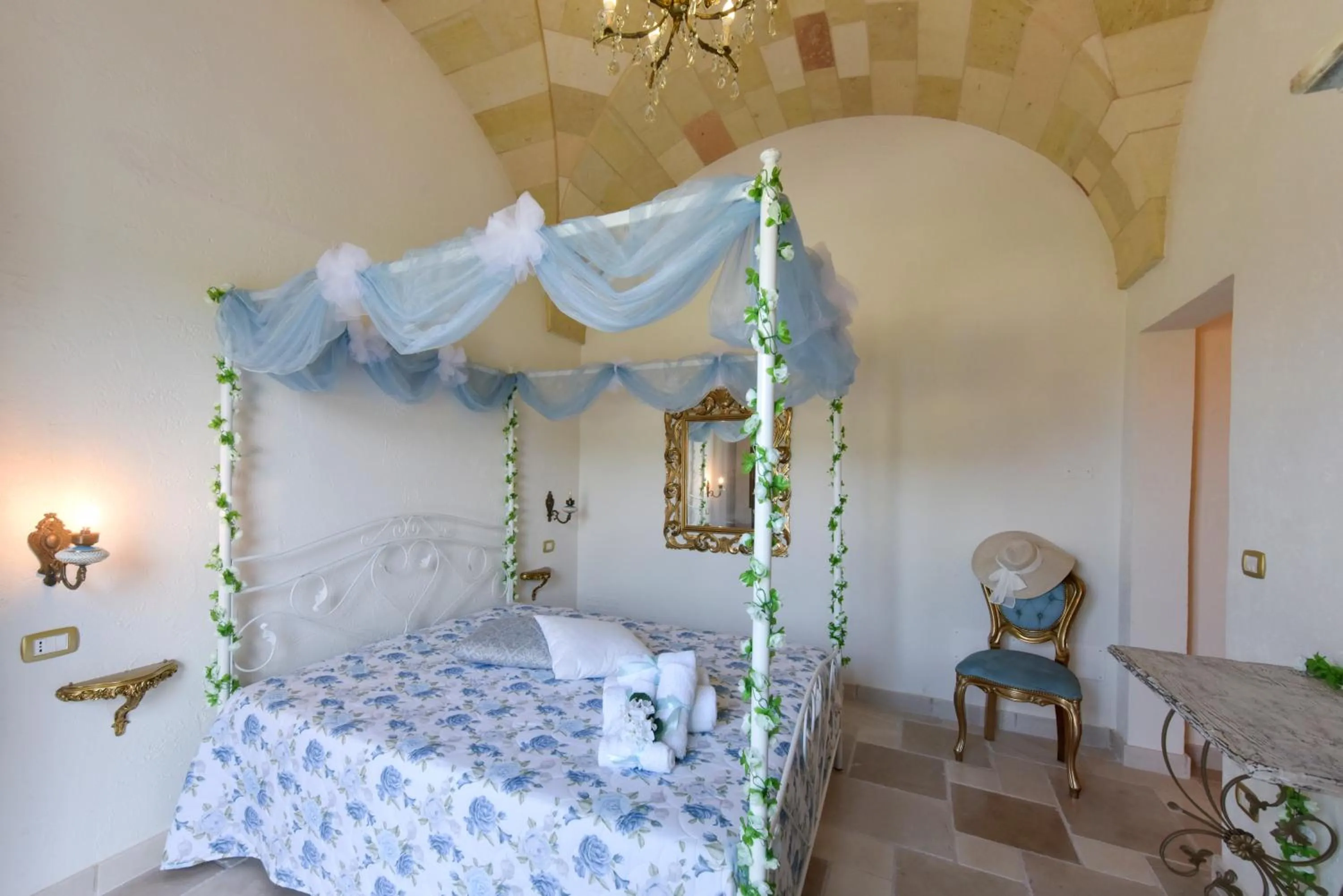 Photo of the whole room, Bed in Castello Salentino B&B Melendugno