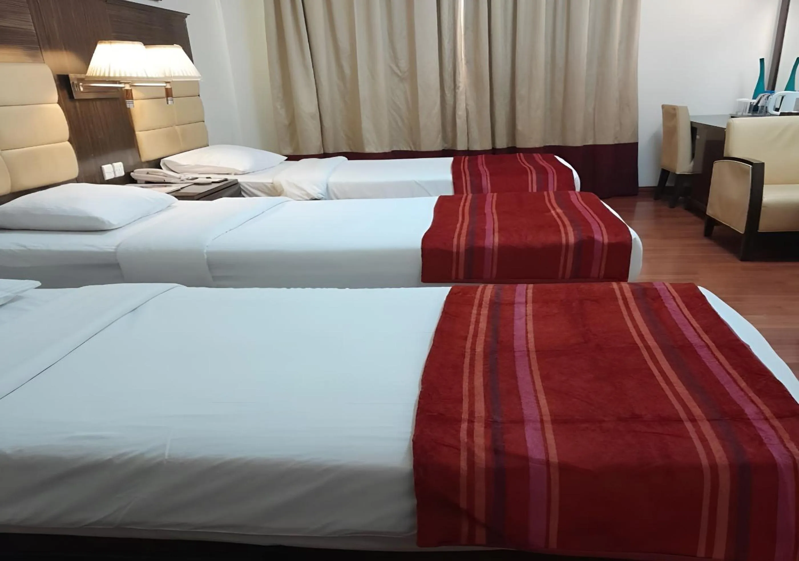 Bed in Fortune Hotel Deira