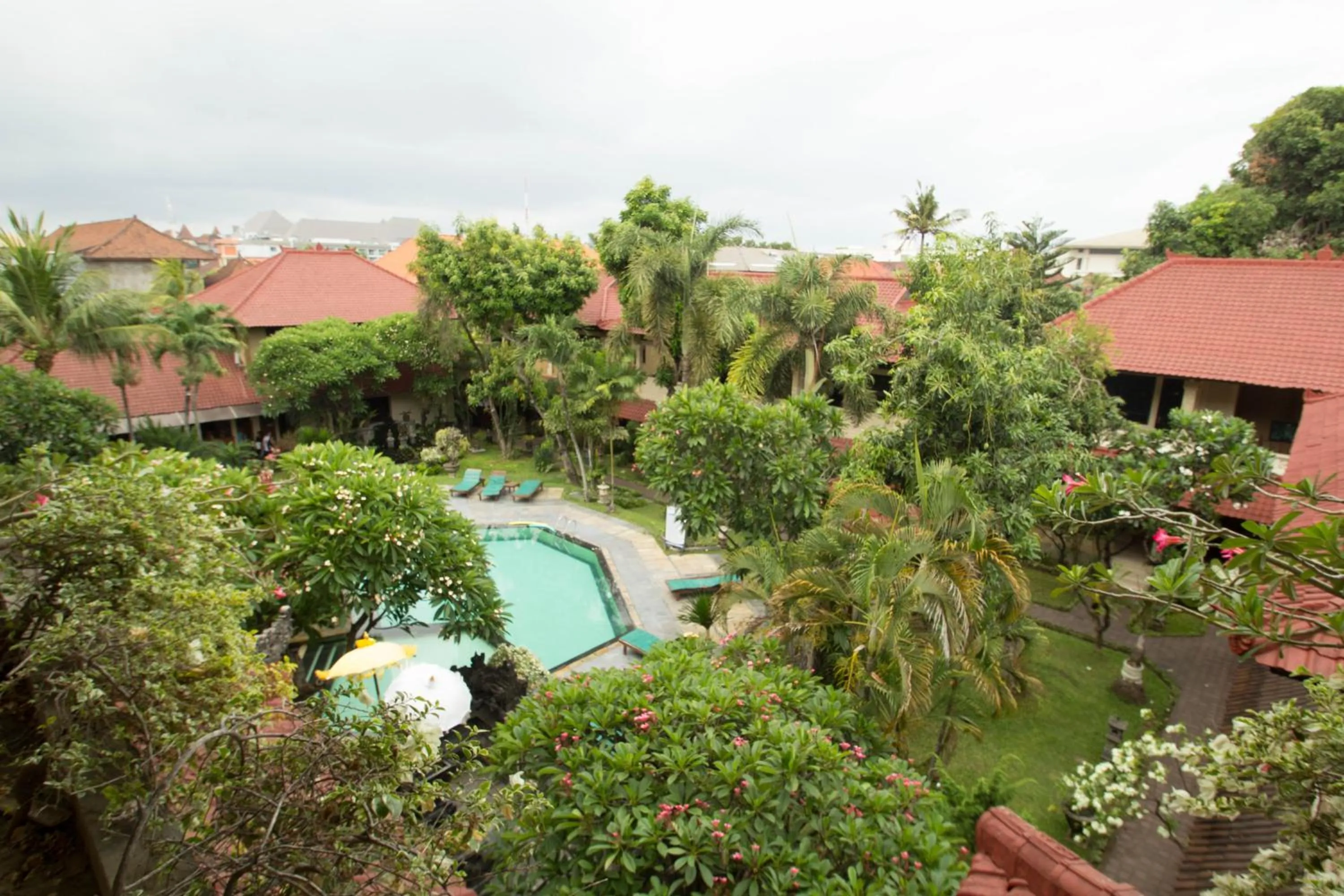 Garden view in Bali Sandy Resort