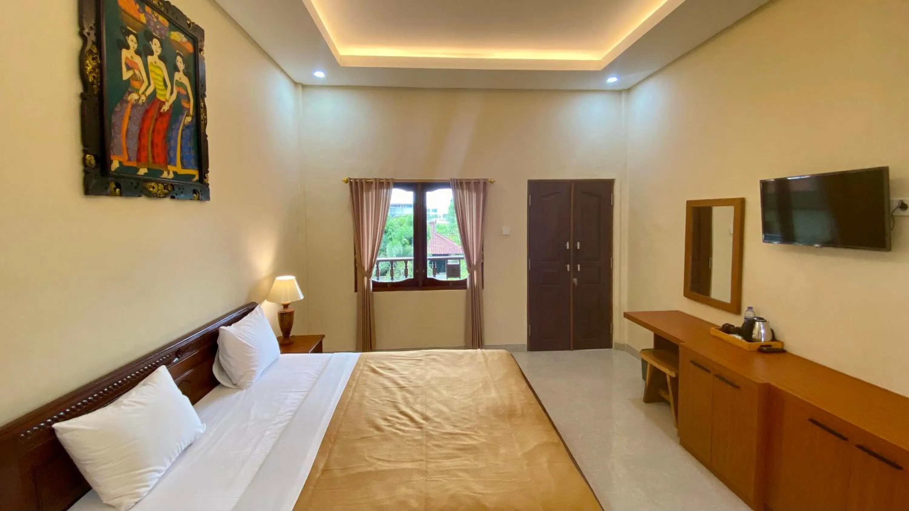 Bedroom, Bed in Bali Sandy Resort