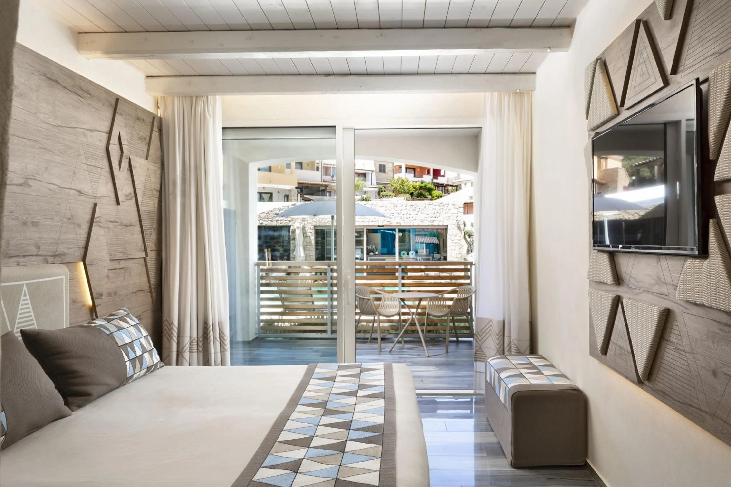 Bedroom, Bed in Sandalia Boutique Hotel - Adults Only