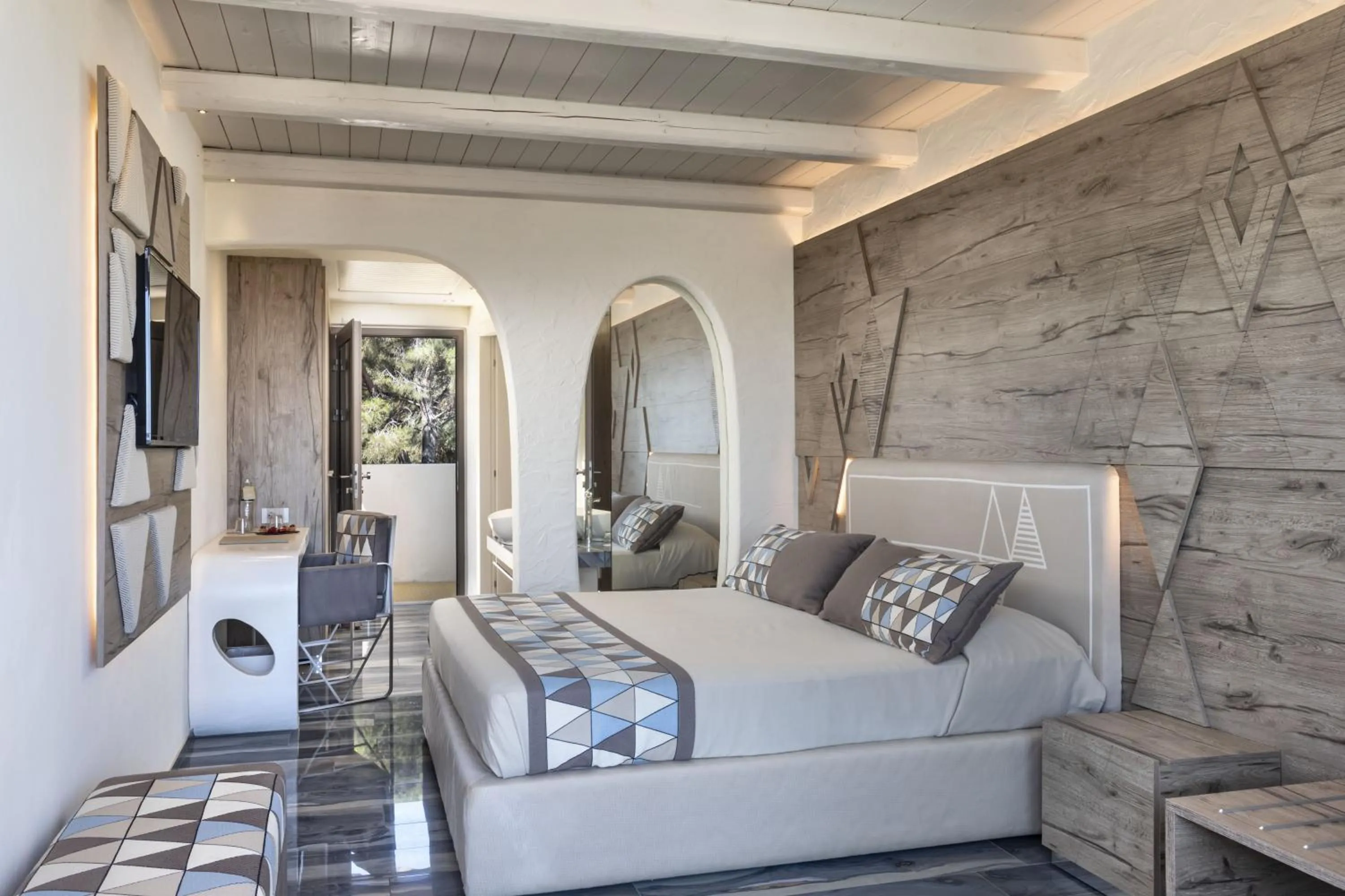 Bedroom, Bed in Sandalia Boutique Hotel - Adults Only