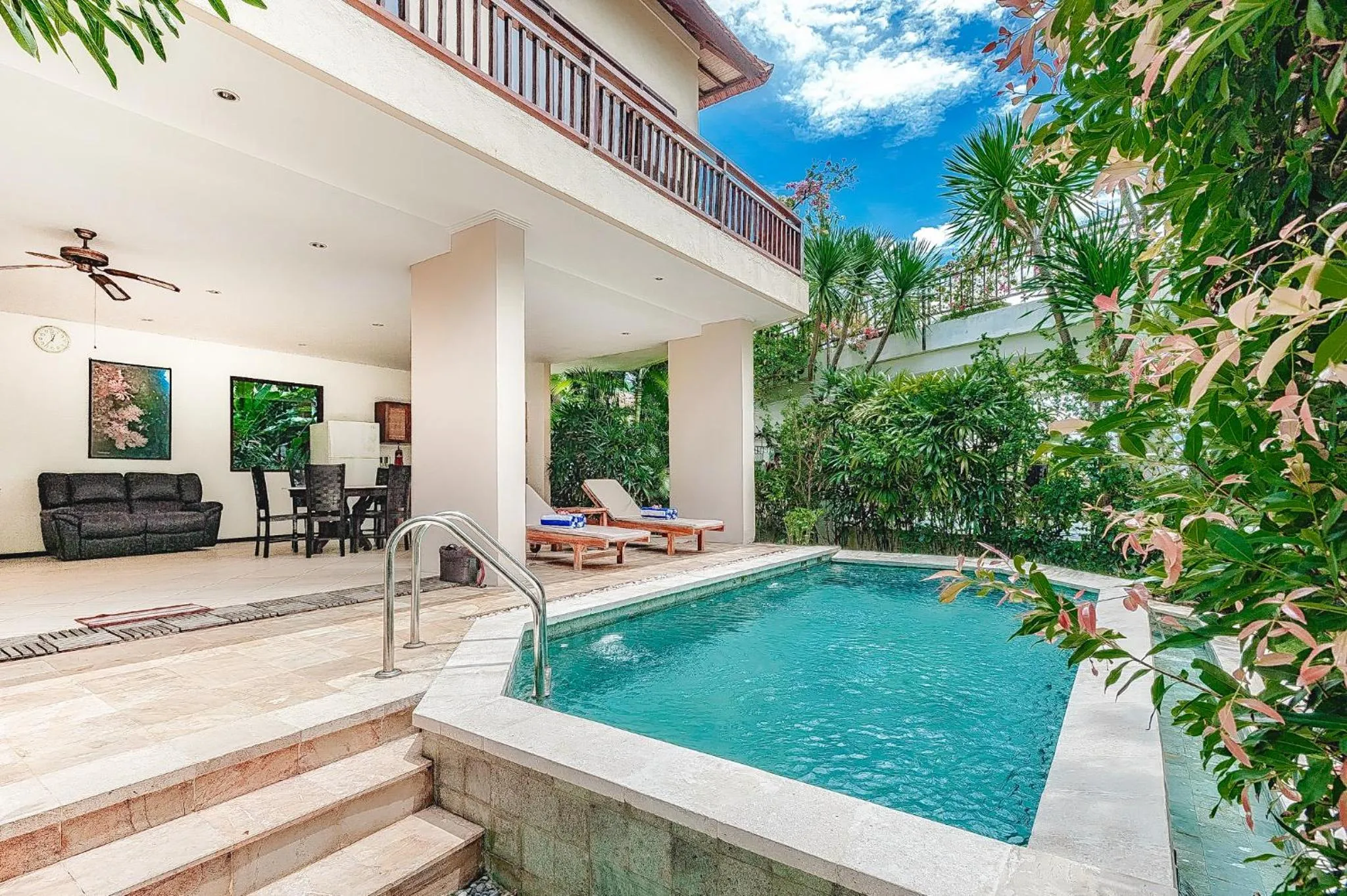 Patio in Orlowsky Discovery Candidasa Hotel