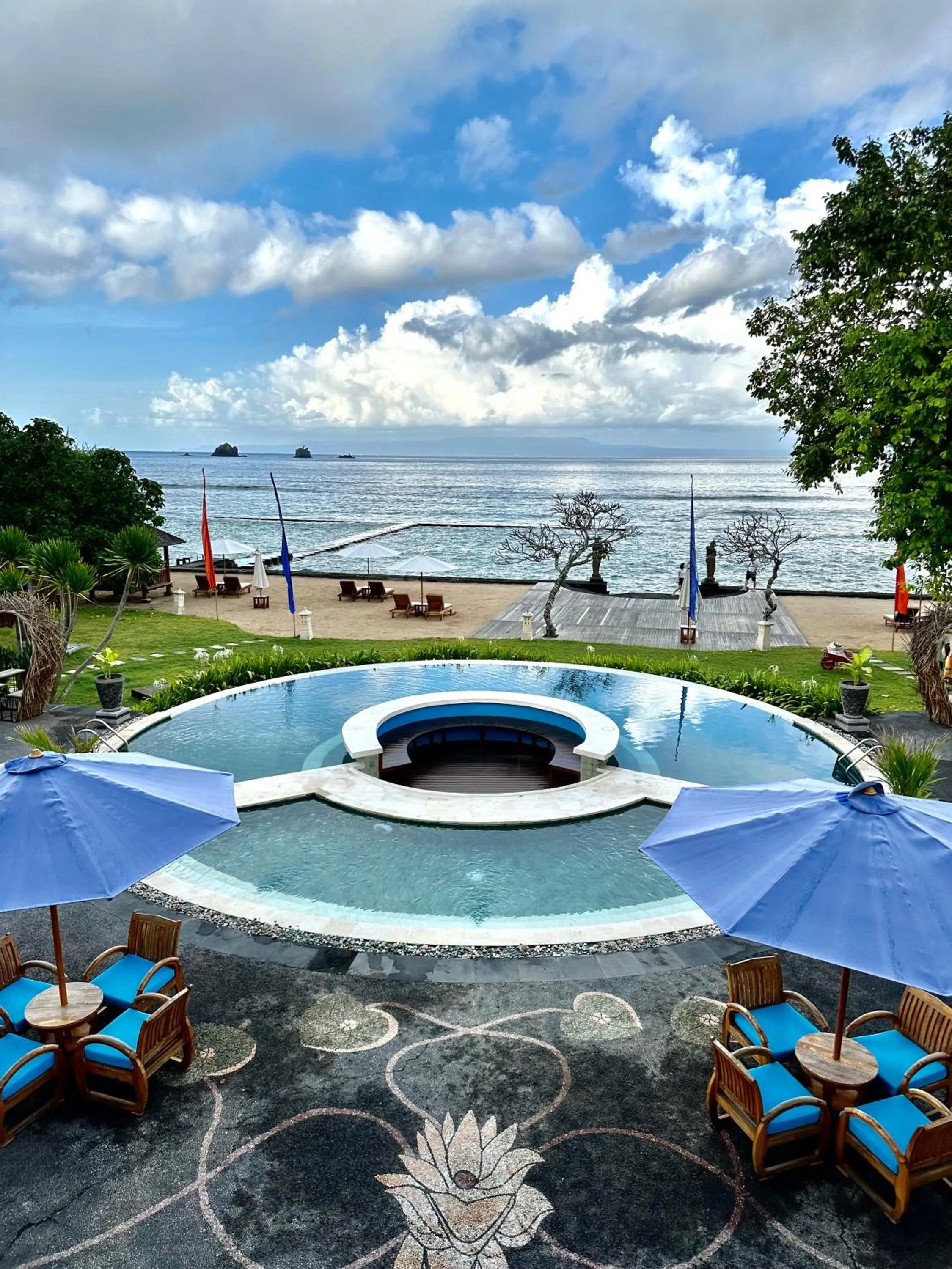 Swimming pool in Orlowsky Discovery Candidasa Hotel