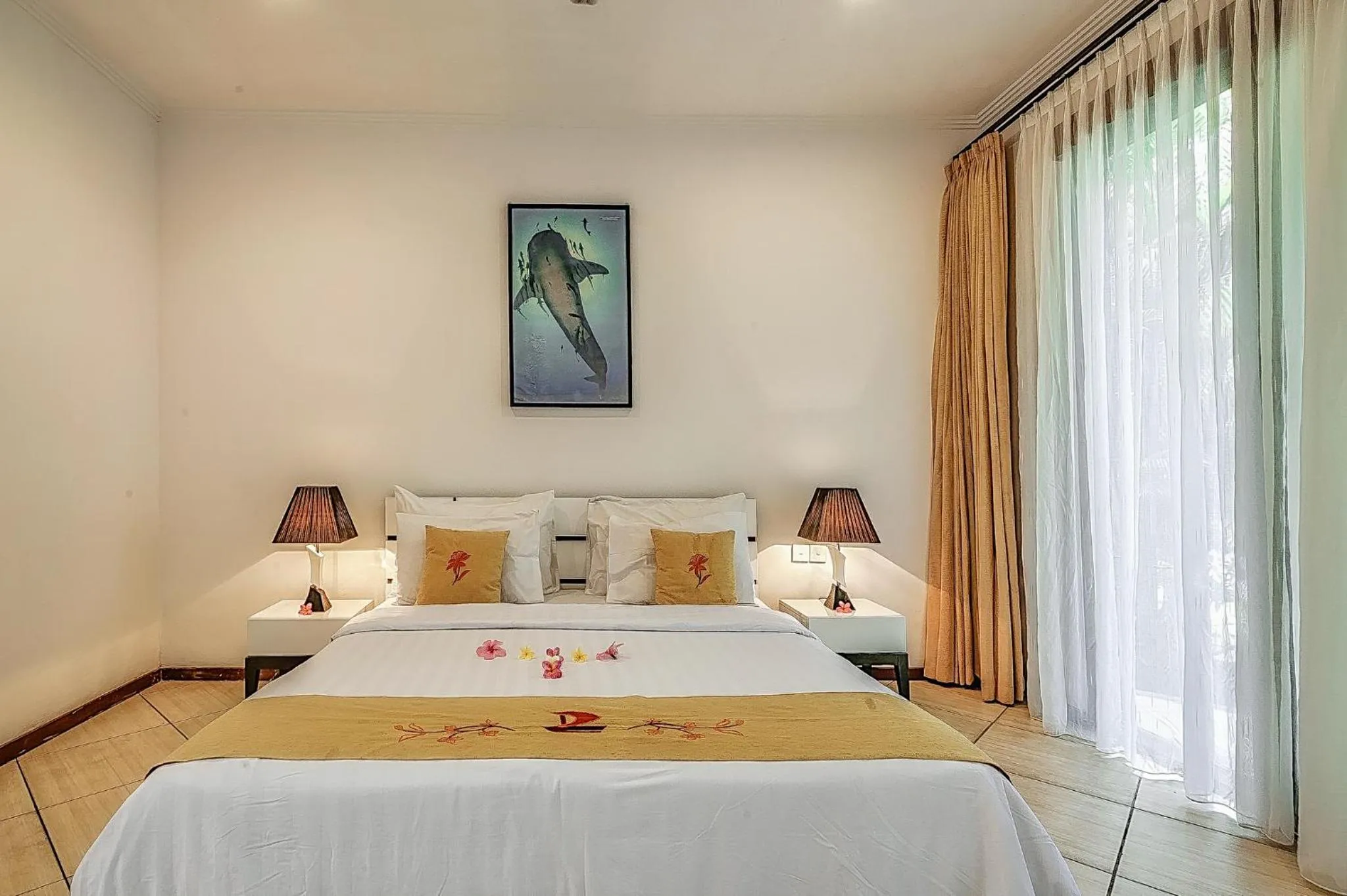 Bed in Orlowsky Discovery Candidasa Hotel