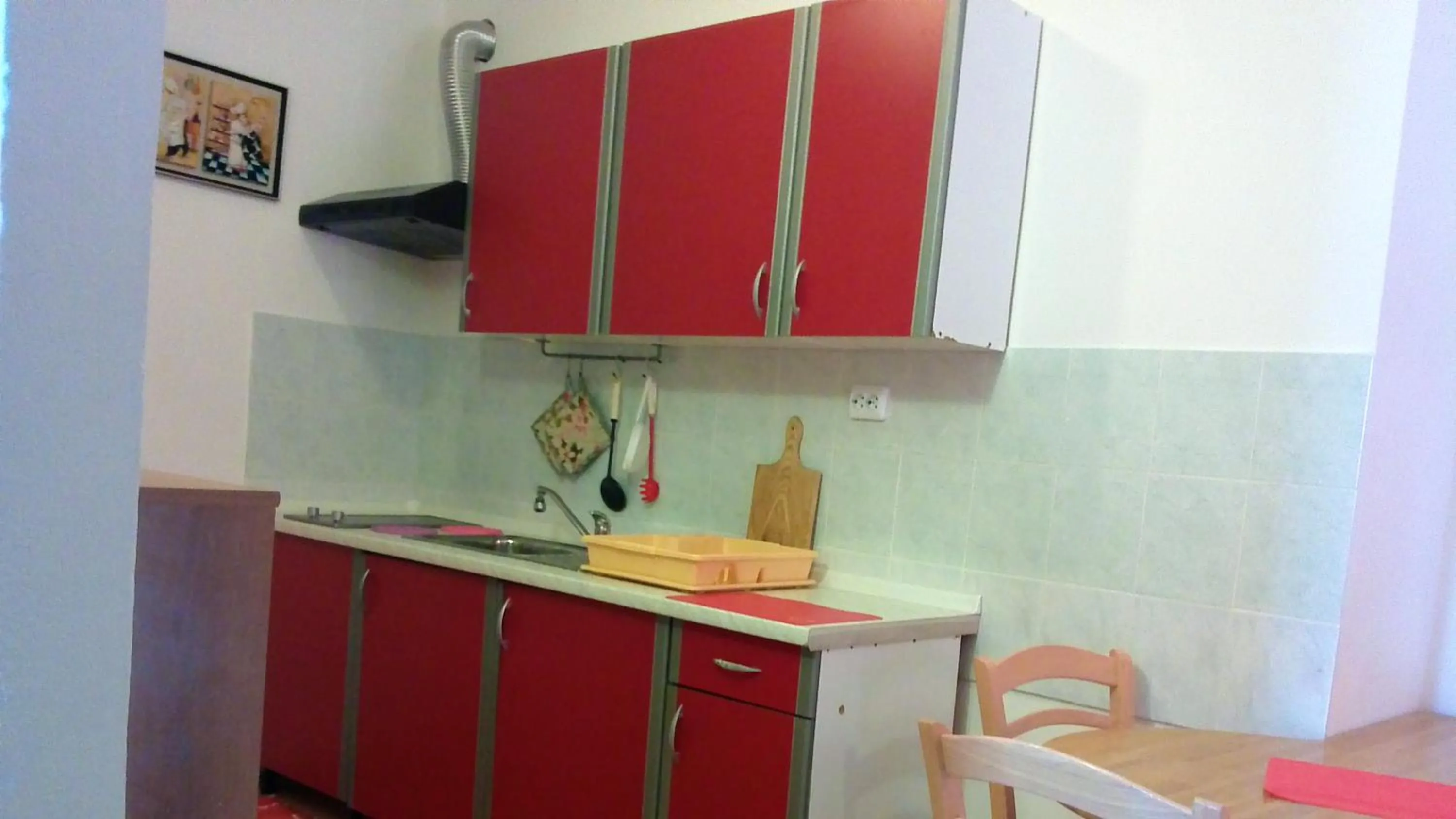 Kitchen or kitchenette in Charming Apartment in Zadar, Sea View
