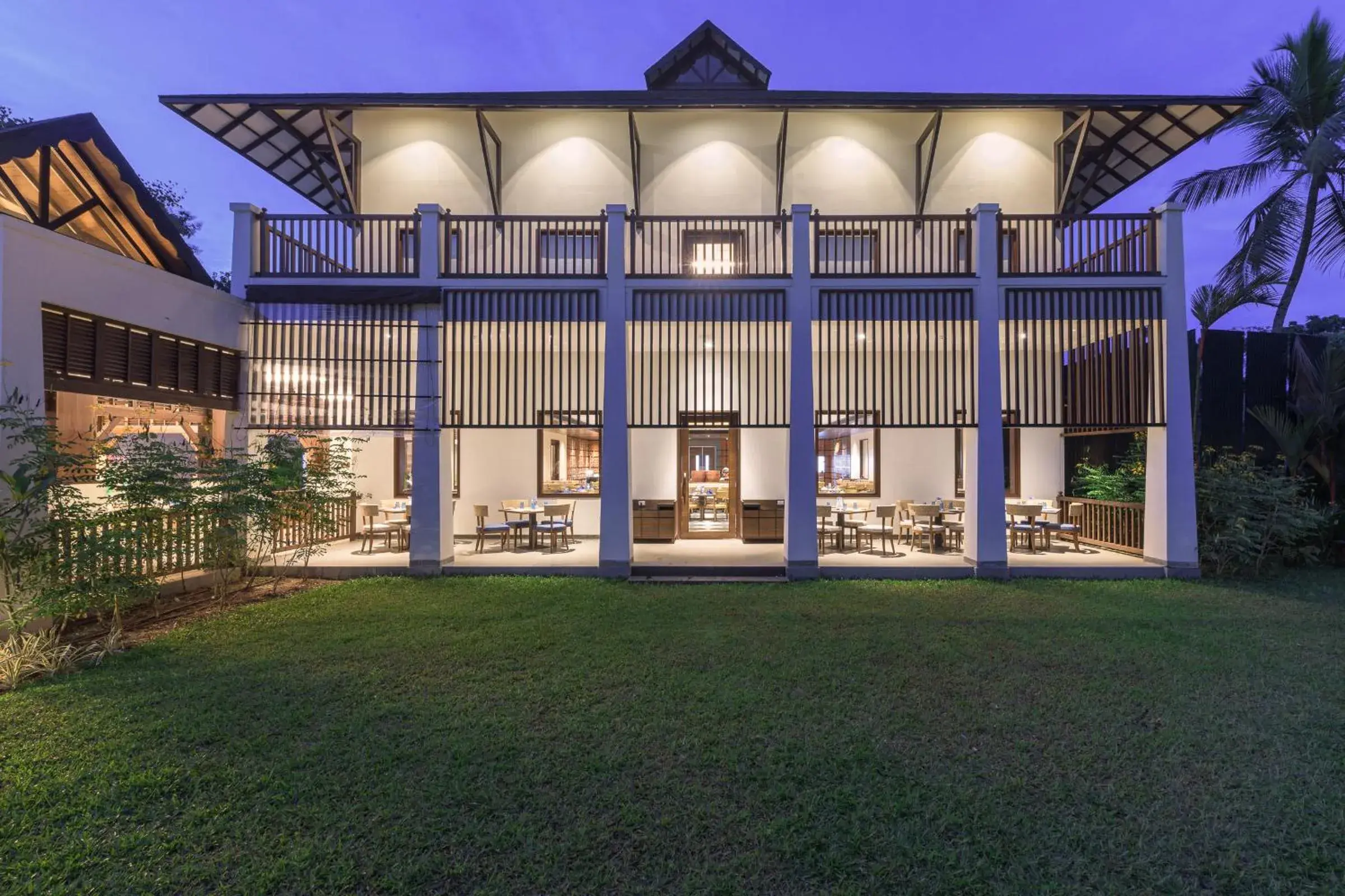 Property building in Club Mahindra Ashtamudi Property building in Club Mahindra Ashtamudi