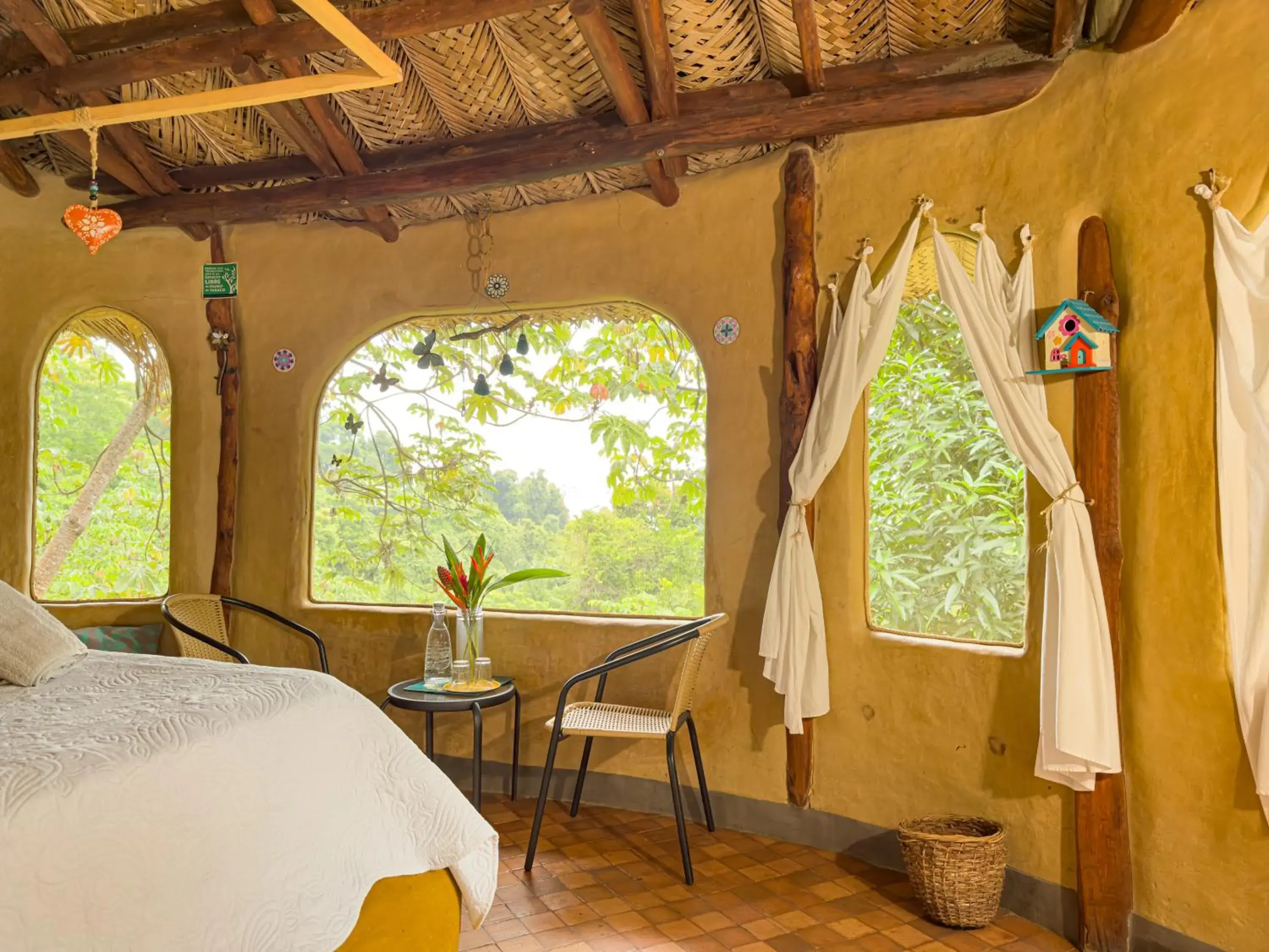 Deluxe Double Room - single occupancy in Sol de Minca Eco Lodge Deluxe Double Room - single occupancy in Sol de Minca Eco Lodge
