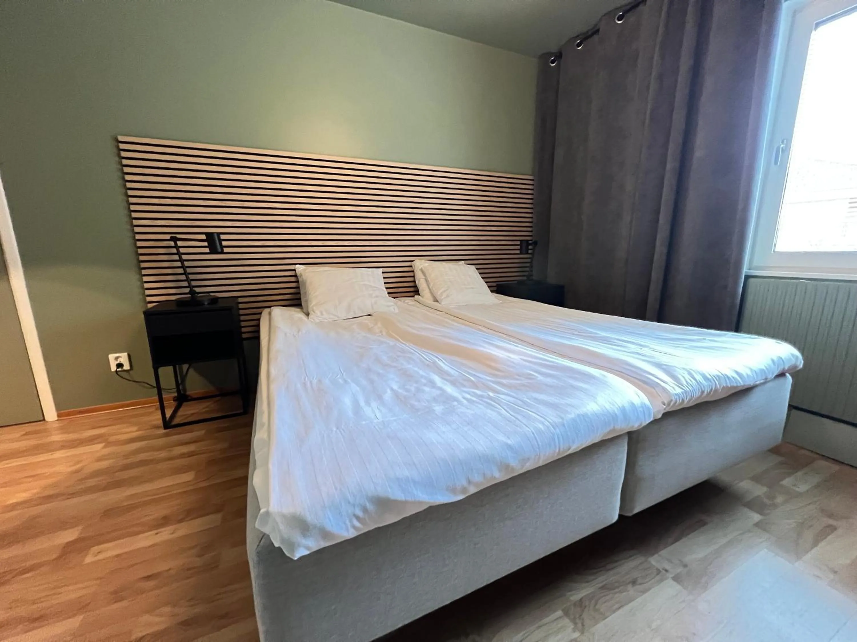 Bed in Hotell Linnéa