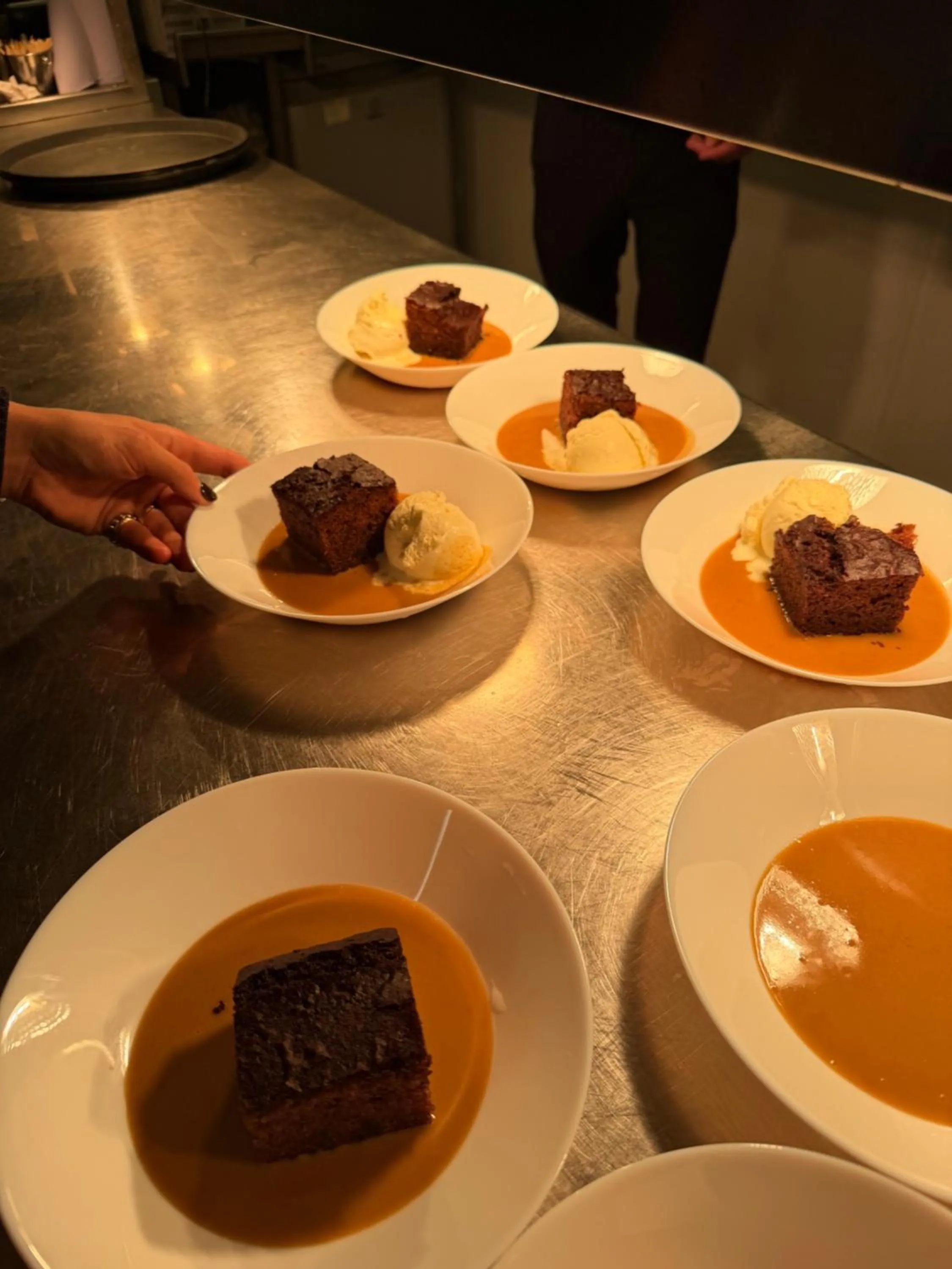 Restaurant/places to eat in The Farmhouse at Bodnant Welsh Food