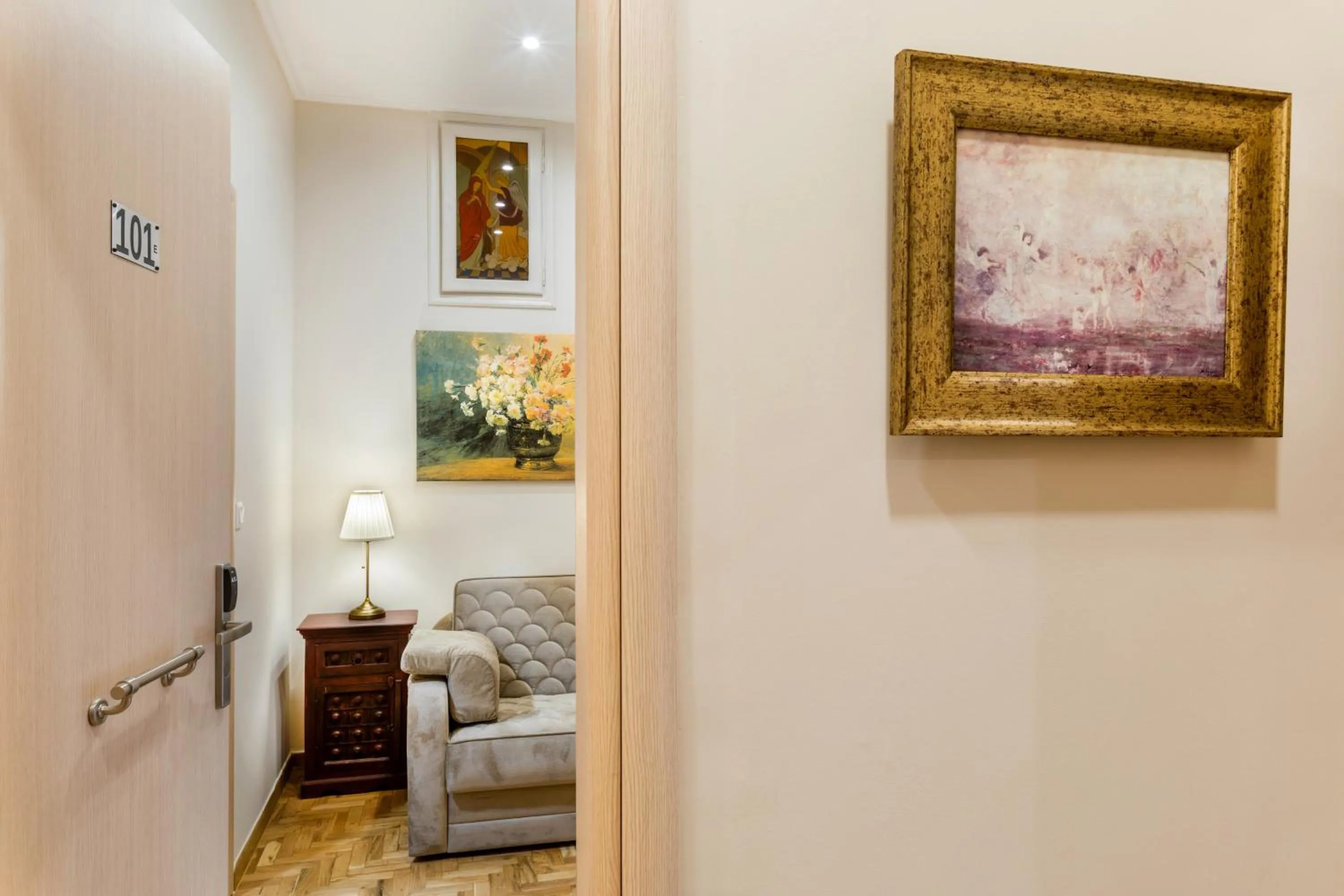 Seating area in Athens Manor Houses