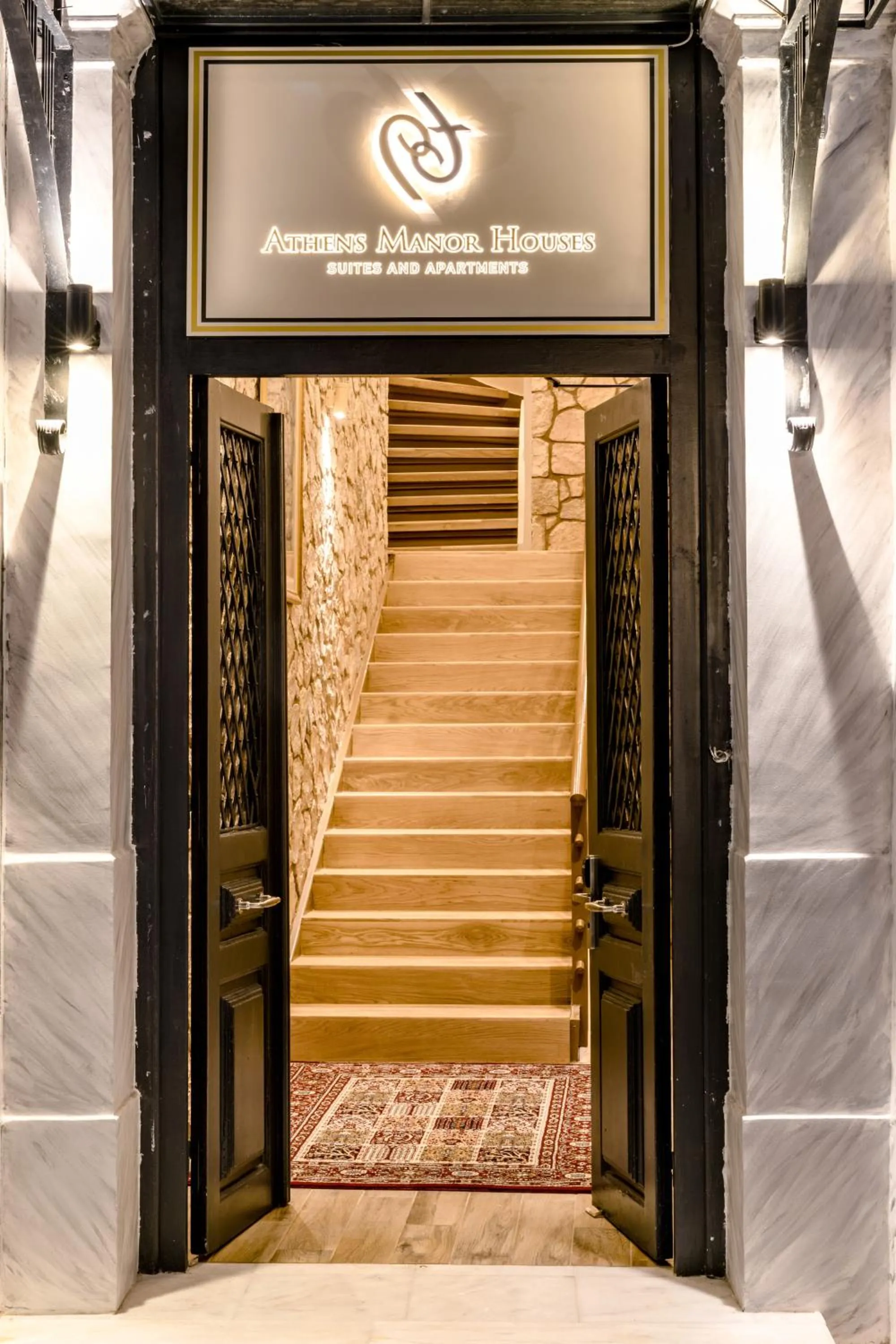 Facade/entrance in Athens Manor Houses