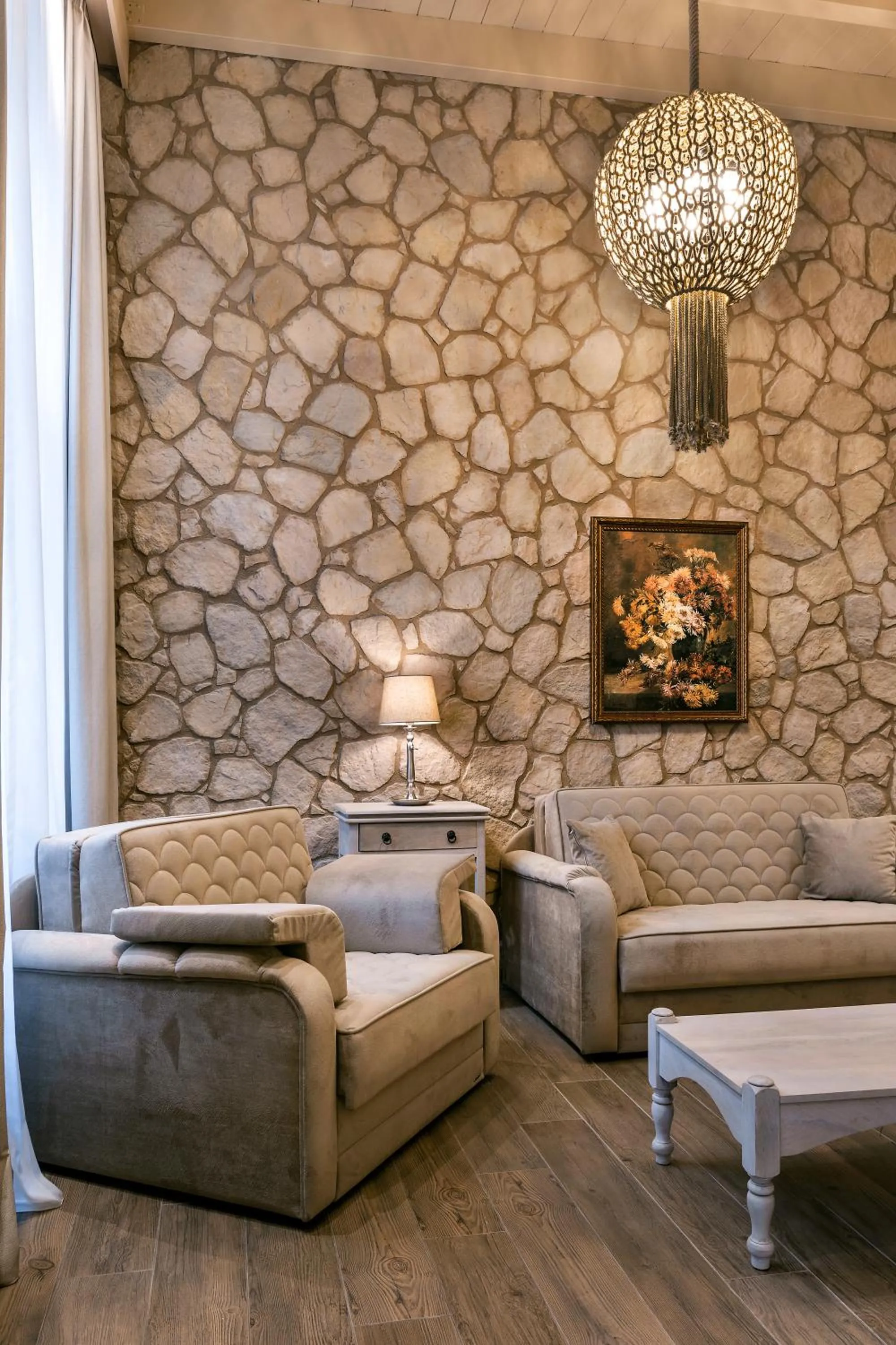 Seating area in Athens Manor Houses