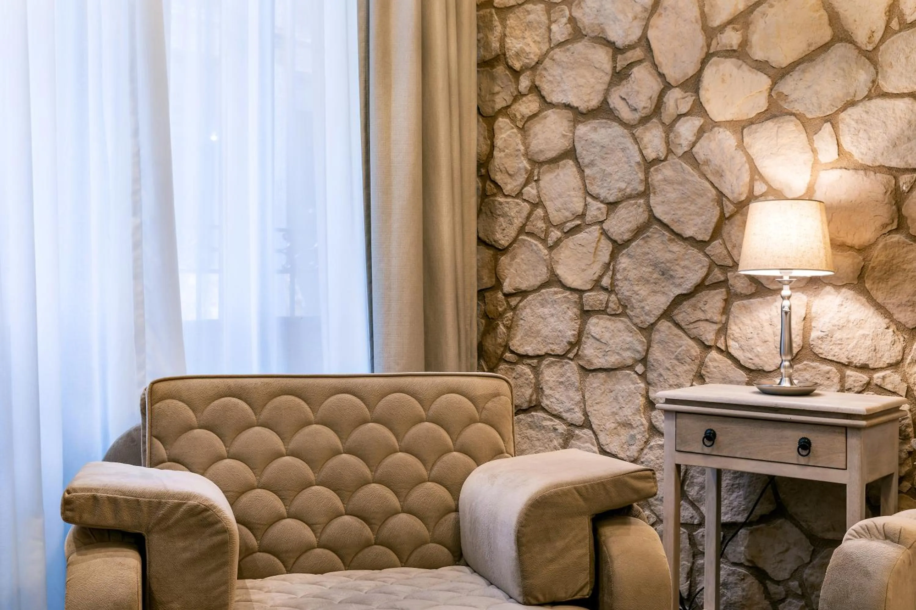 Seating area in Athens Manor Houses