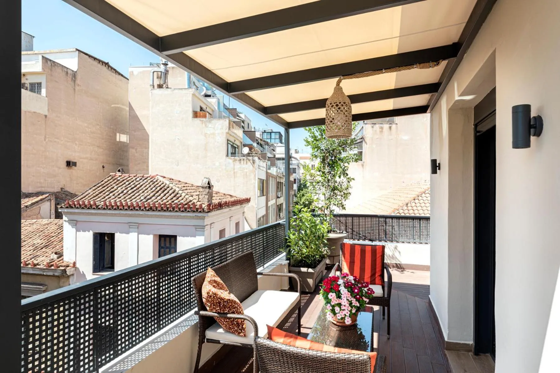 Balcony/Terrace in Athens Manor Houses