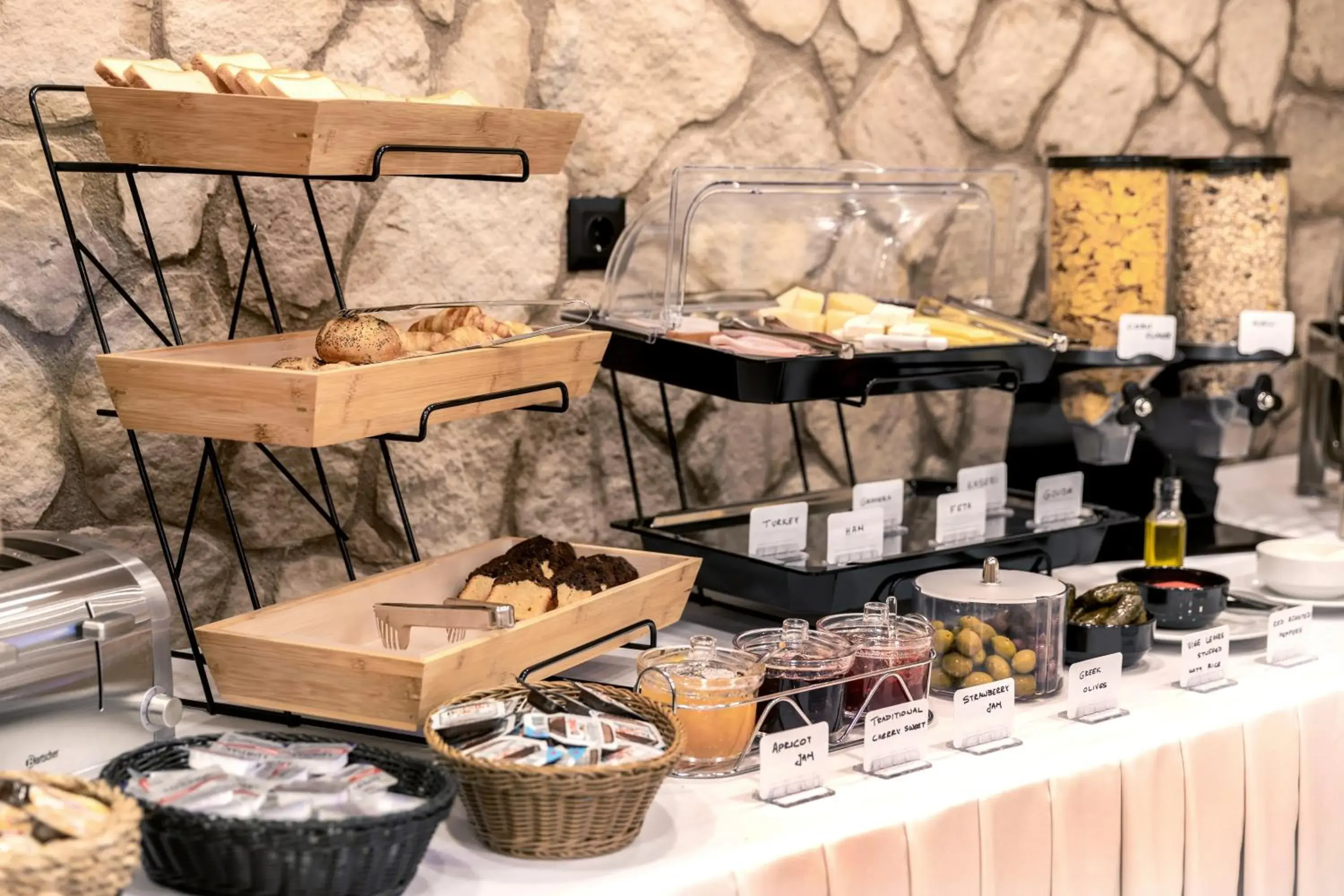 Buffet breakfast in Athens Manor Houses Buffet breakfast in Athens Manor Houses