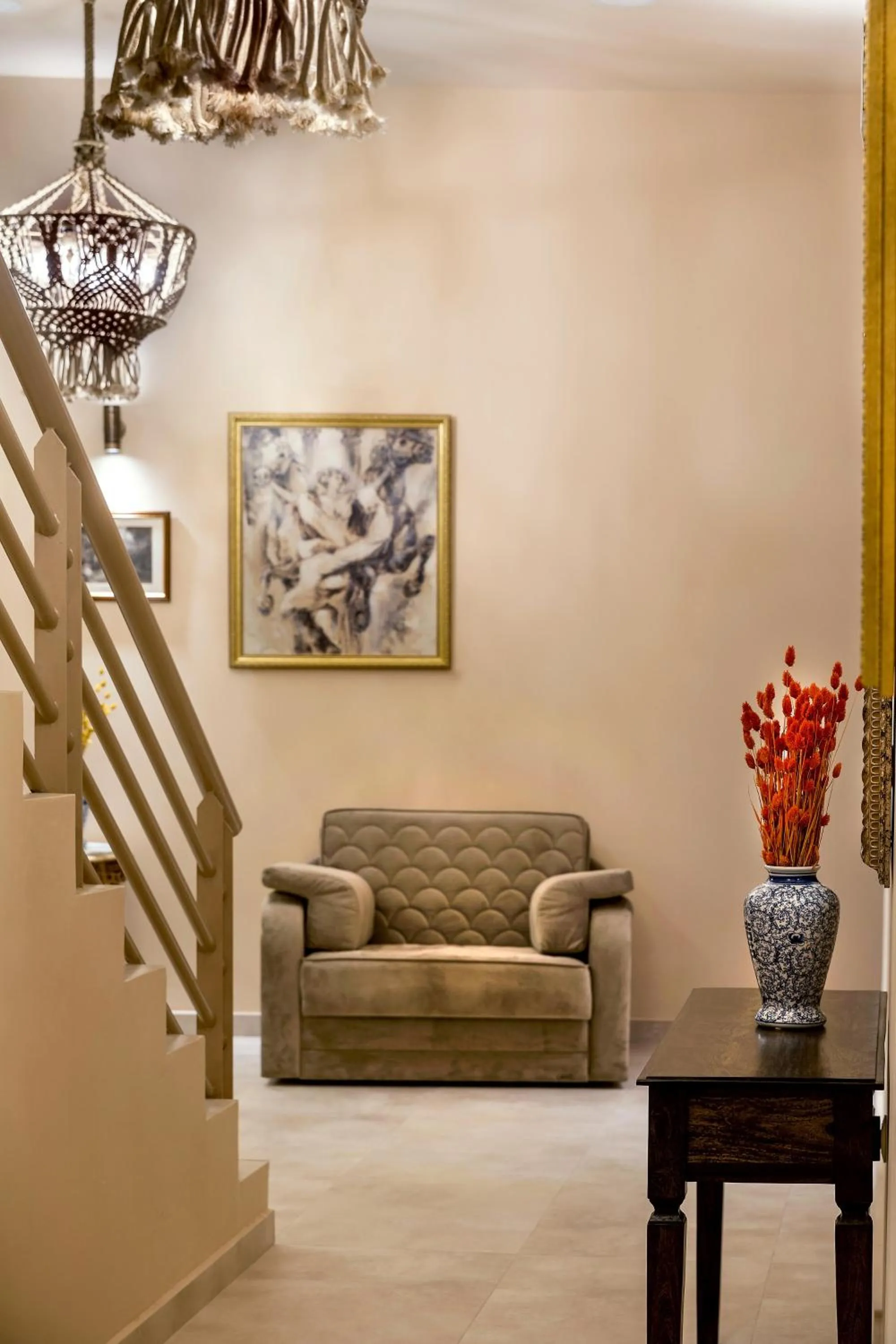 Seating area in Athens Manor Houses