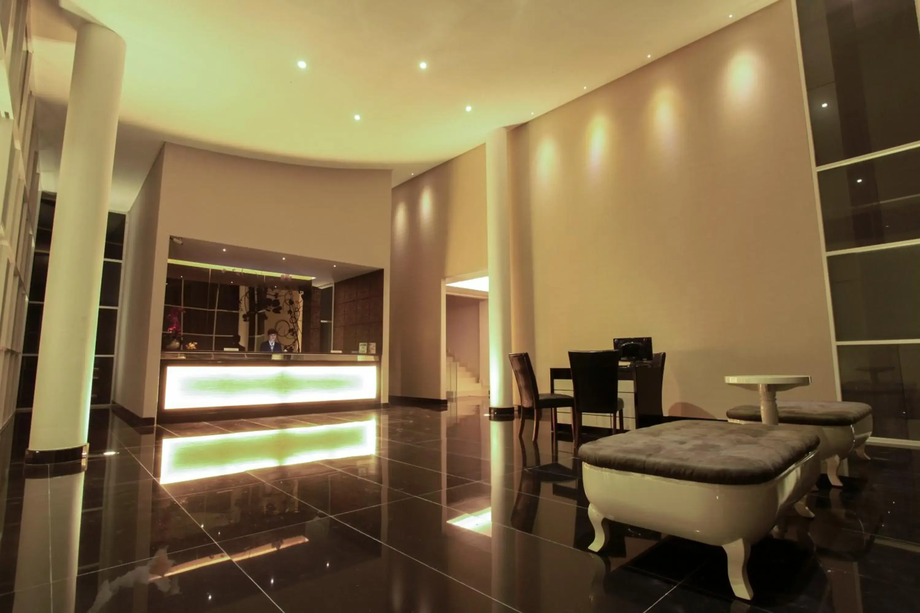 Lobby or reception in Grand Kecubung Hotel Lobby or reception in Grand Kecubung Hotel