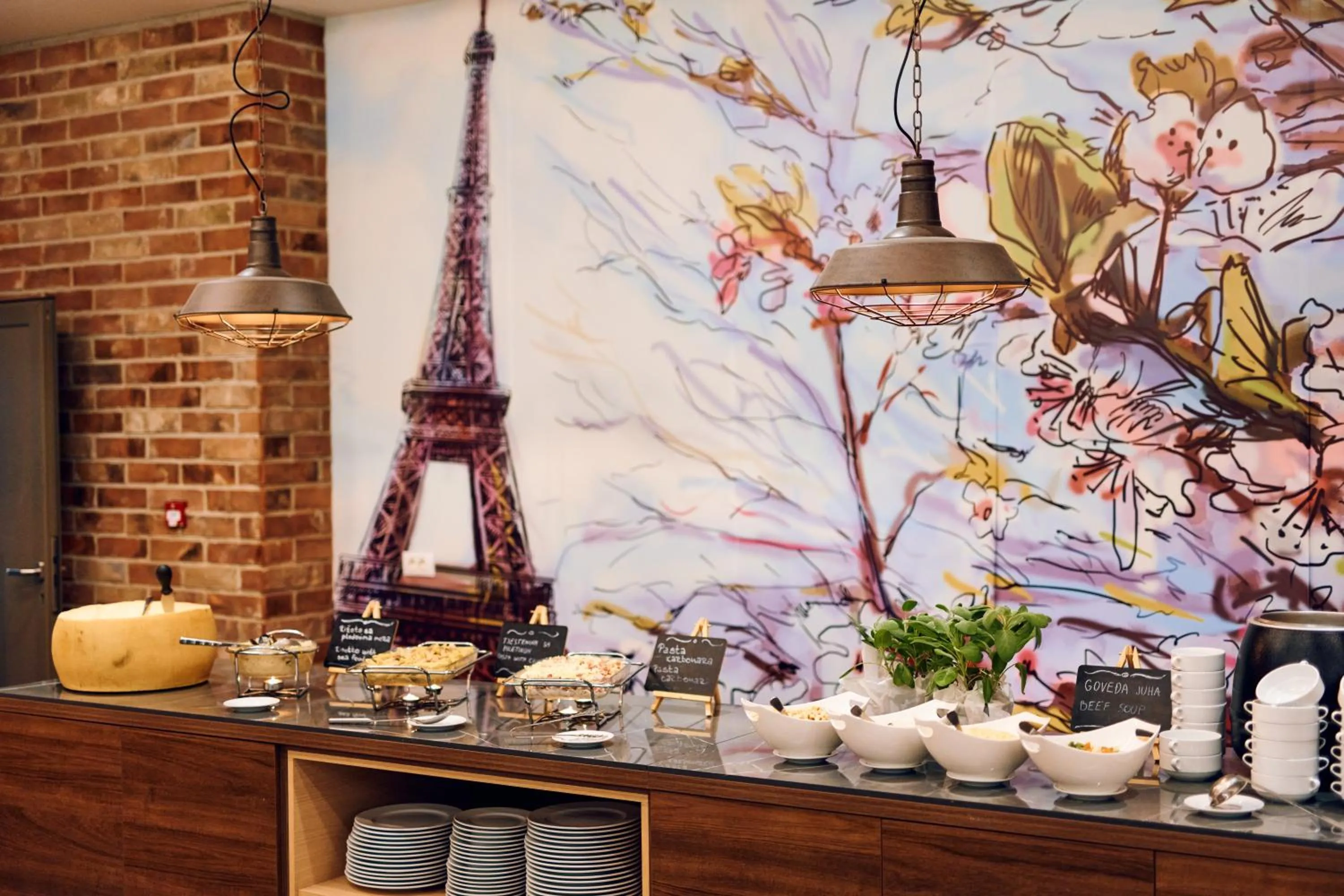 Decorative detail in Hotel Paris