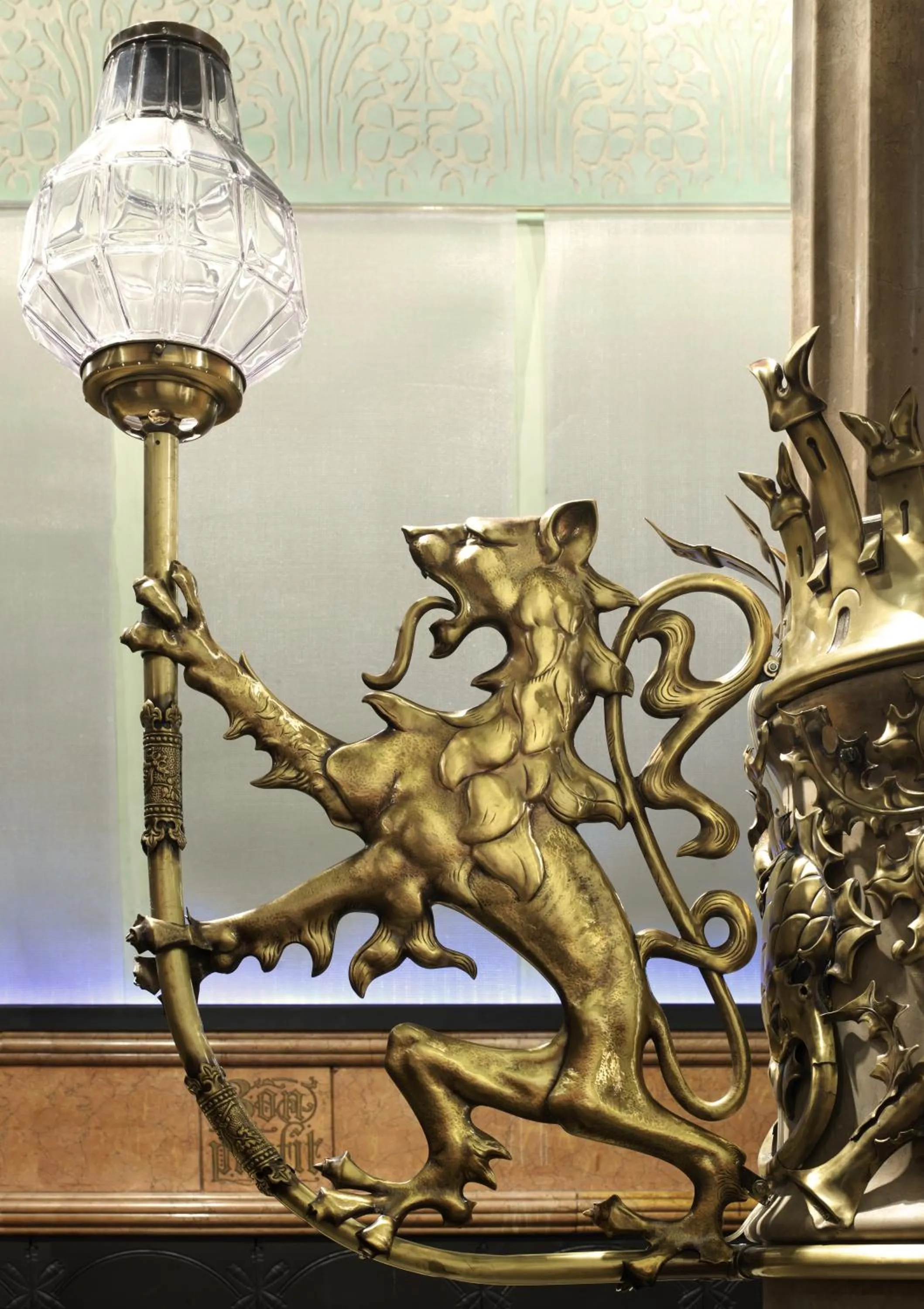 Decorative detail in Hotel España Ramblas